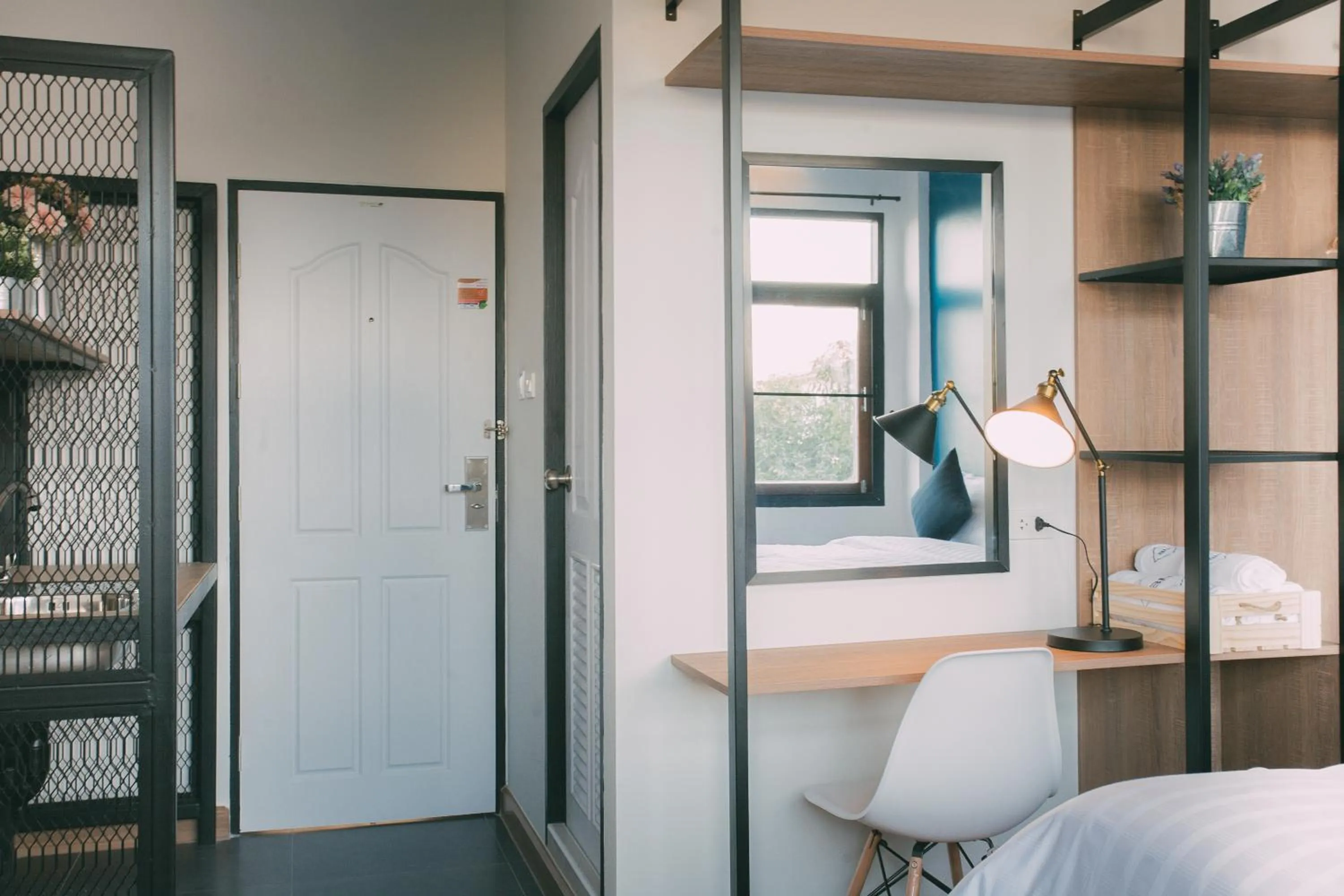 Bedroom, Bed in Baan Noppadol