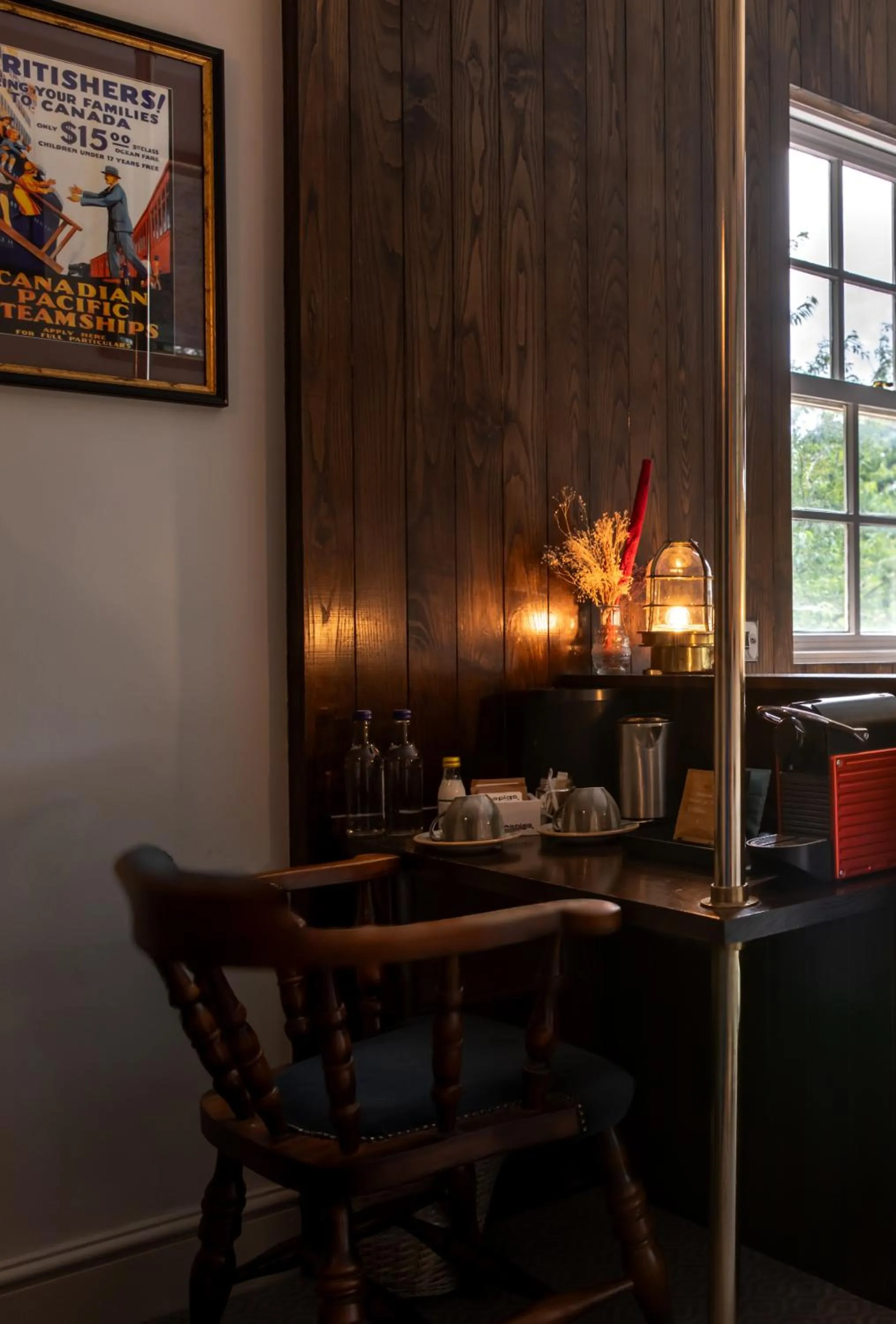 Decorative detail in The Pilot Inn