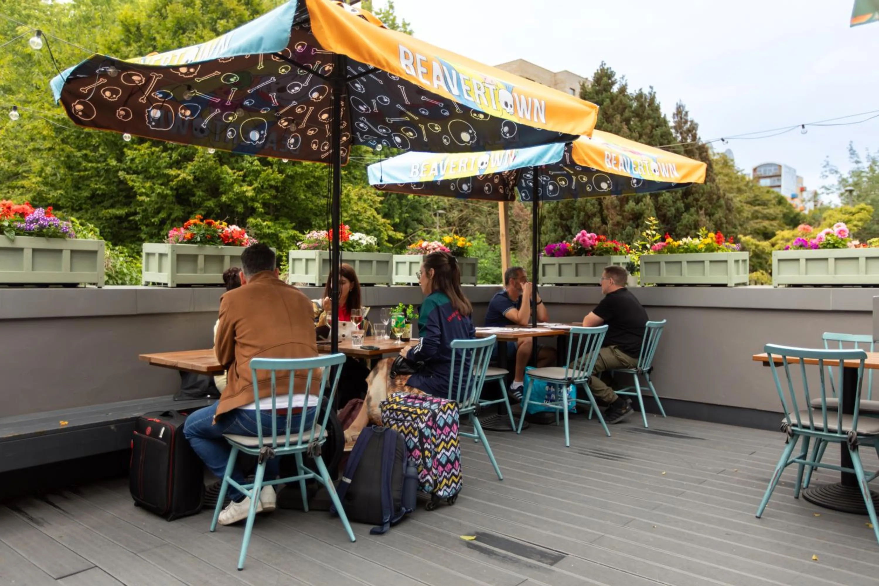 Garden in The Pilot Inn