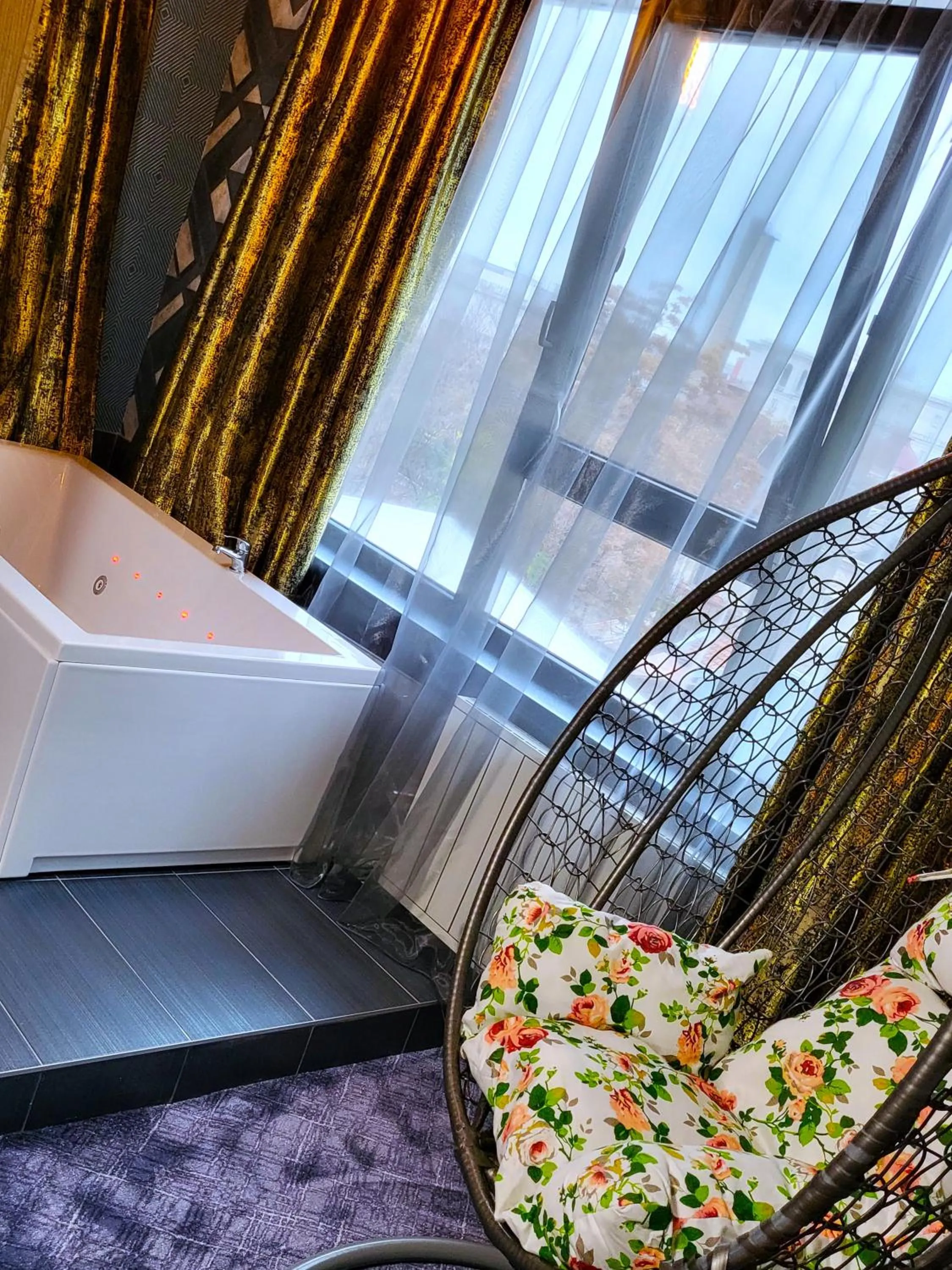 Bed in Gloria Palace Hotel