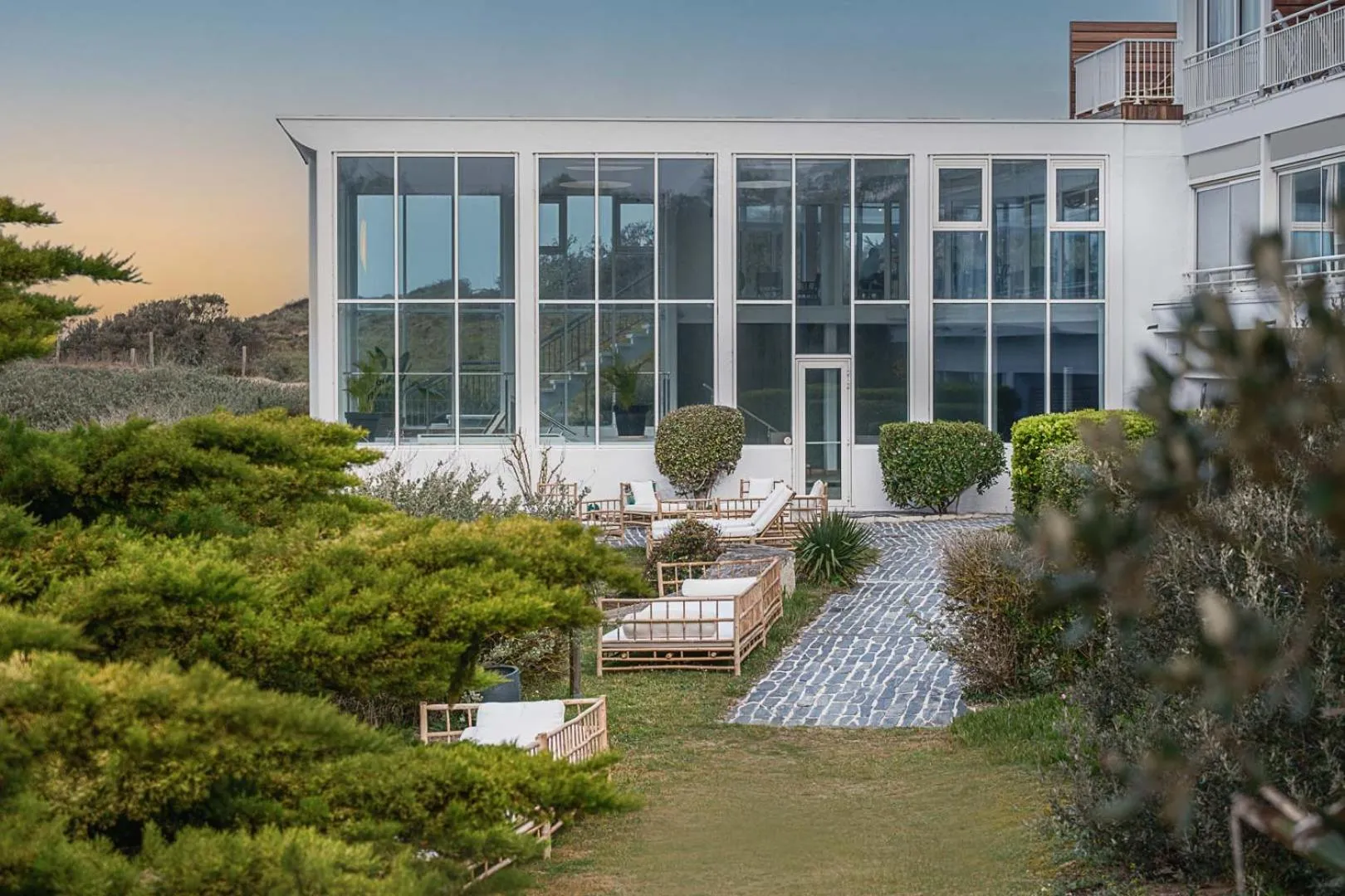 Garden in Hôtel & Spa Le Grand Large