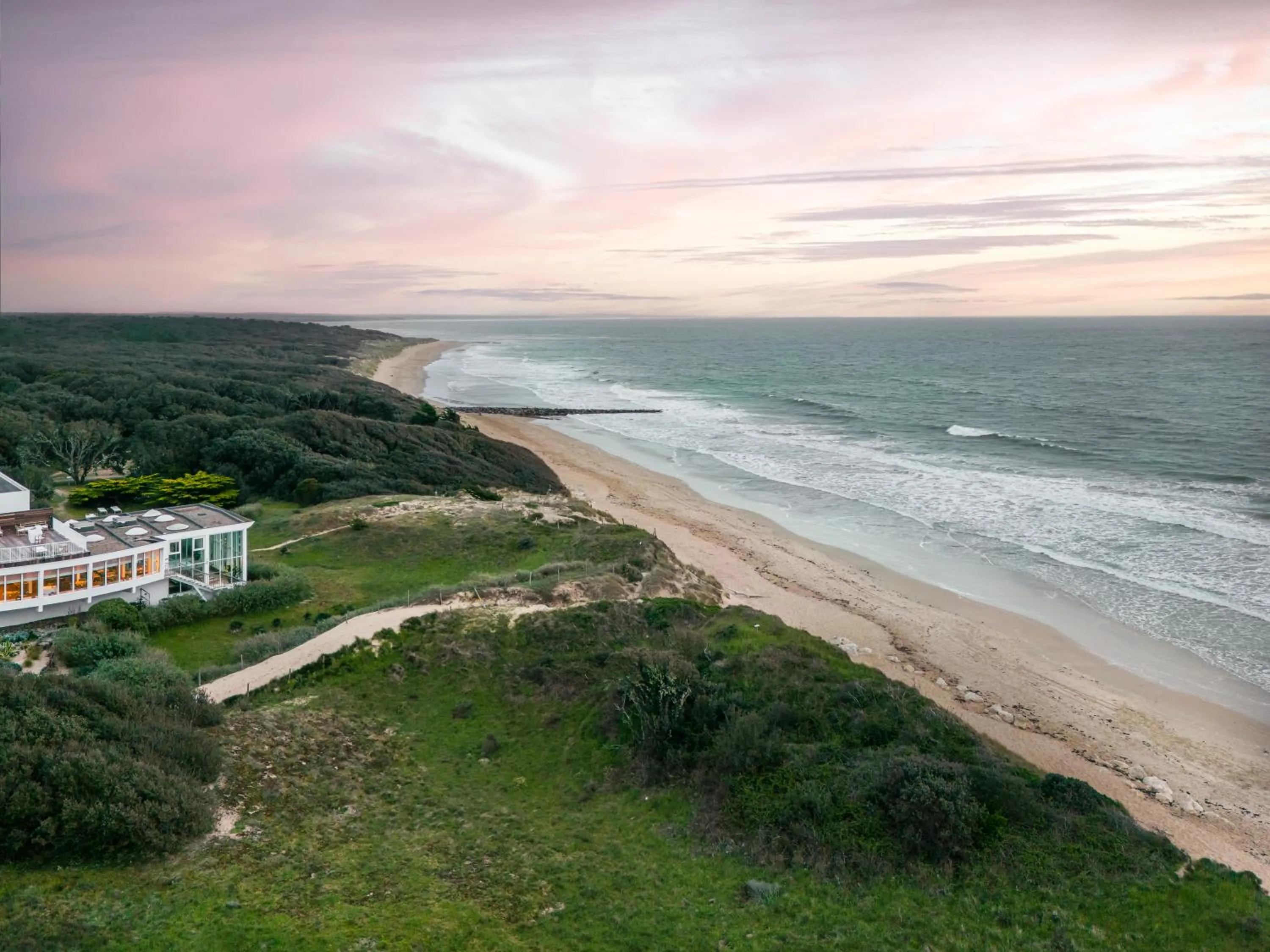 Natural landscape in Hôtel & Spa Le Grand Large