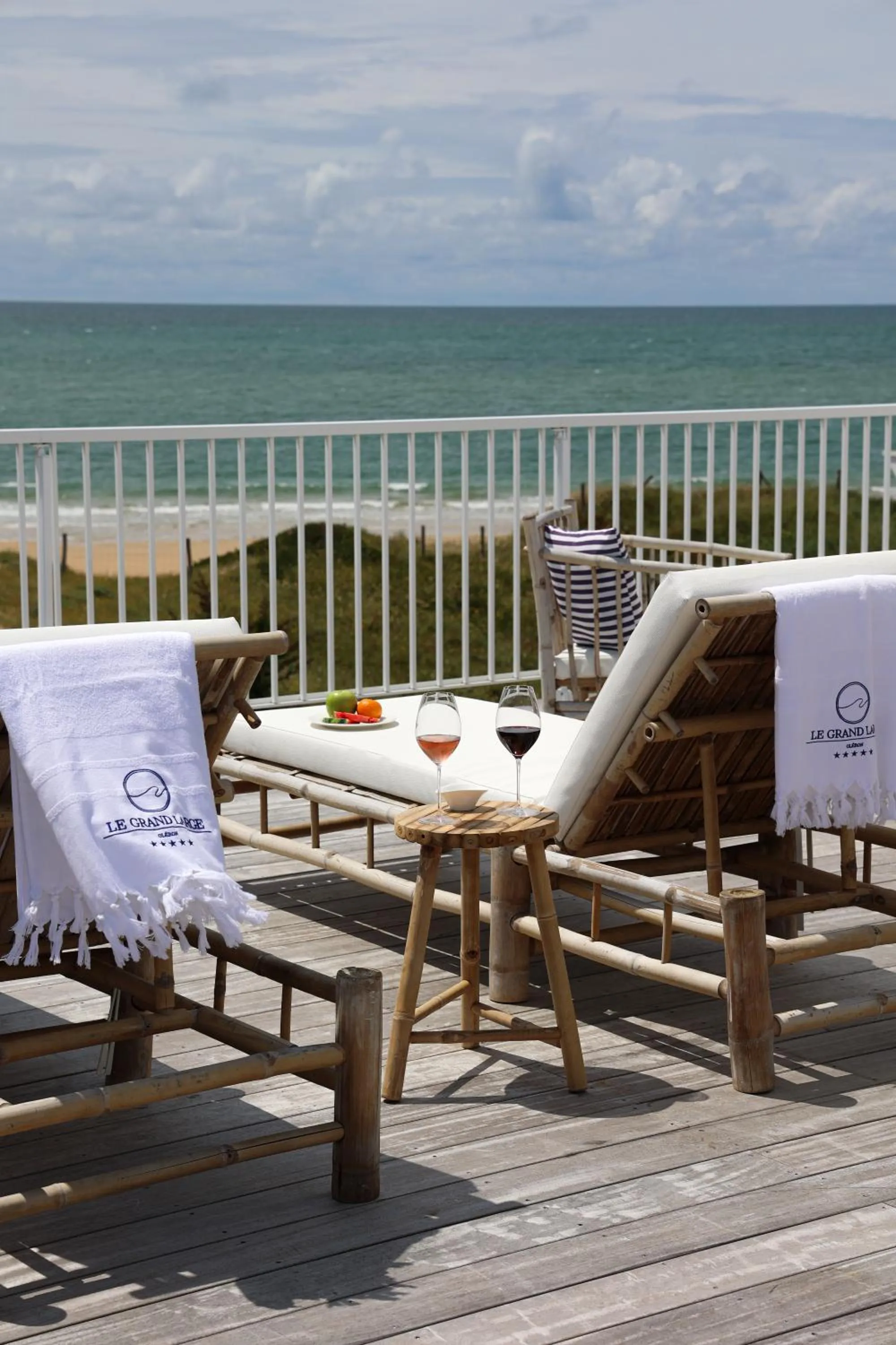 Natural landscape in Hôtel & Spa Le Grand Large