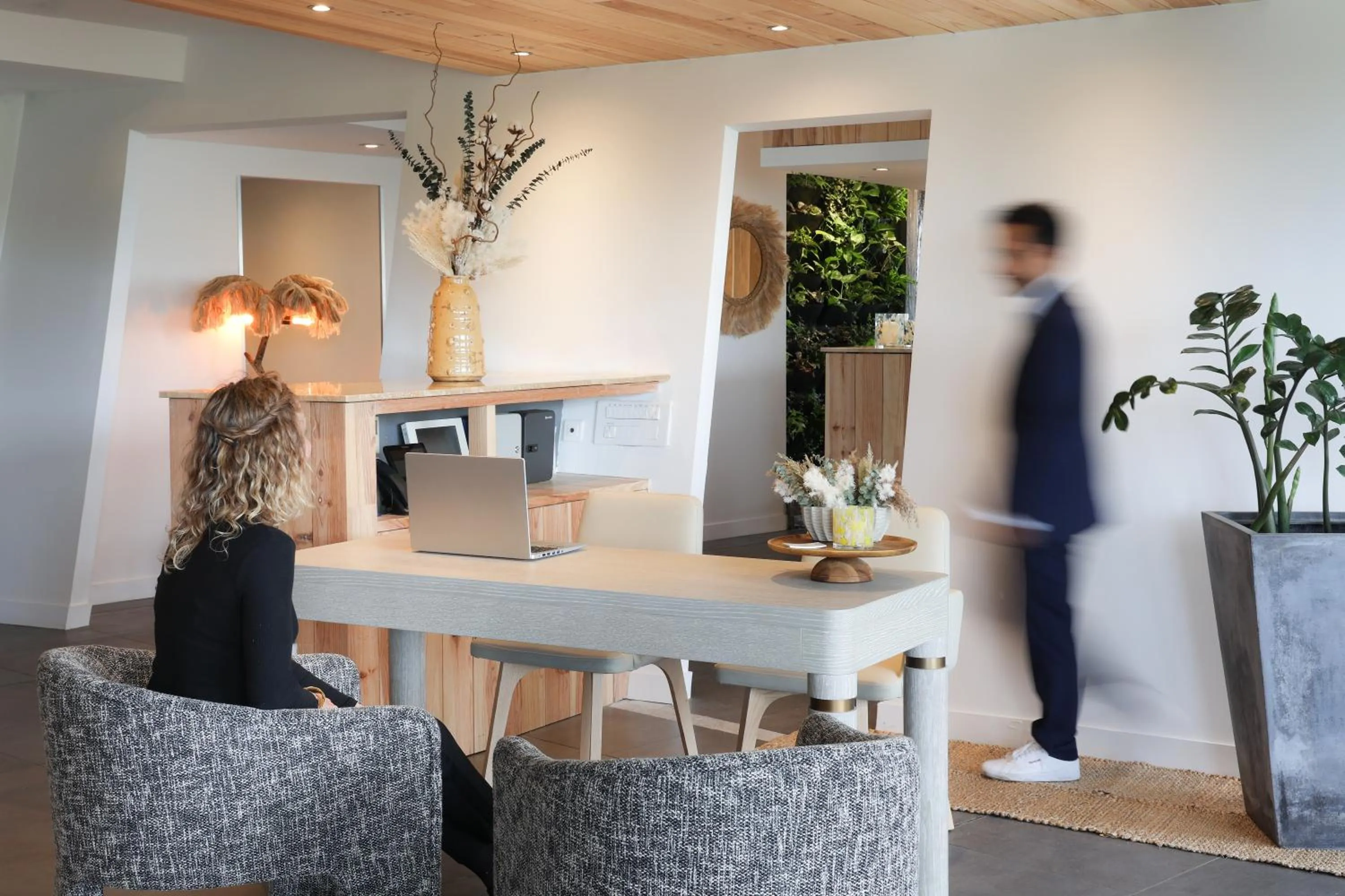 Living room in Hôtel & Spa Le Grand Large