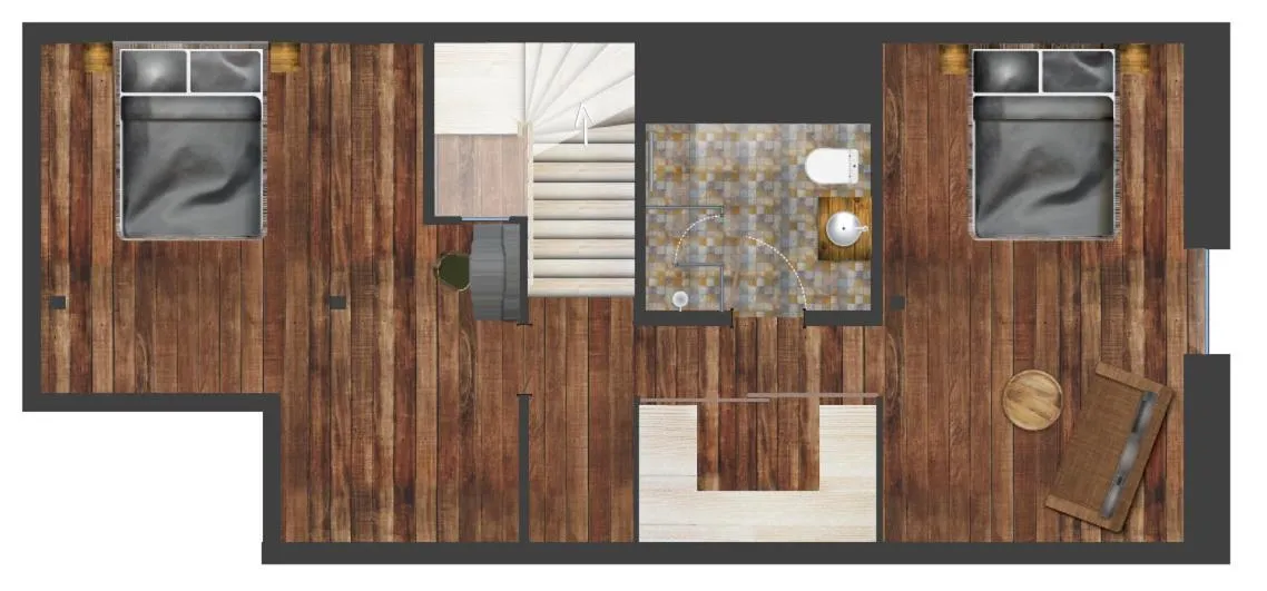 Bird's eye view in die Säge