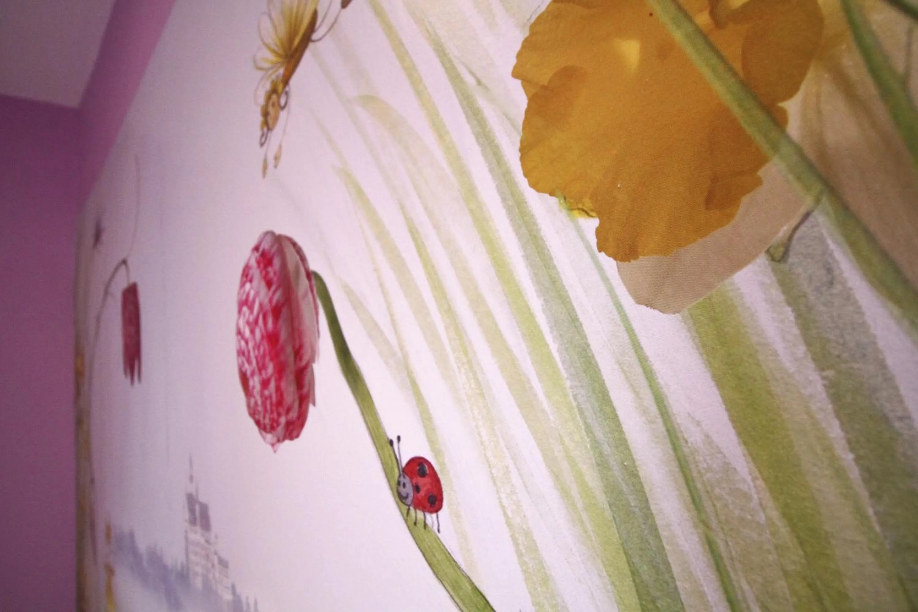 Decorative detail in Hostal Foster