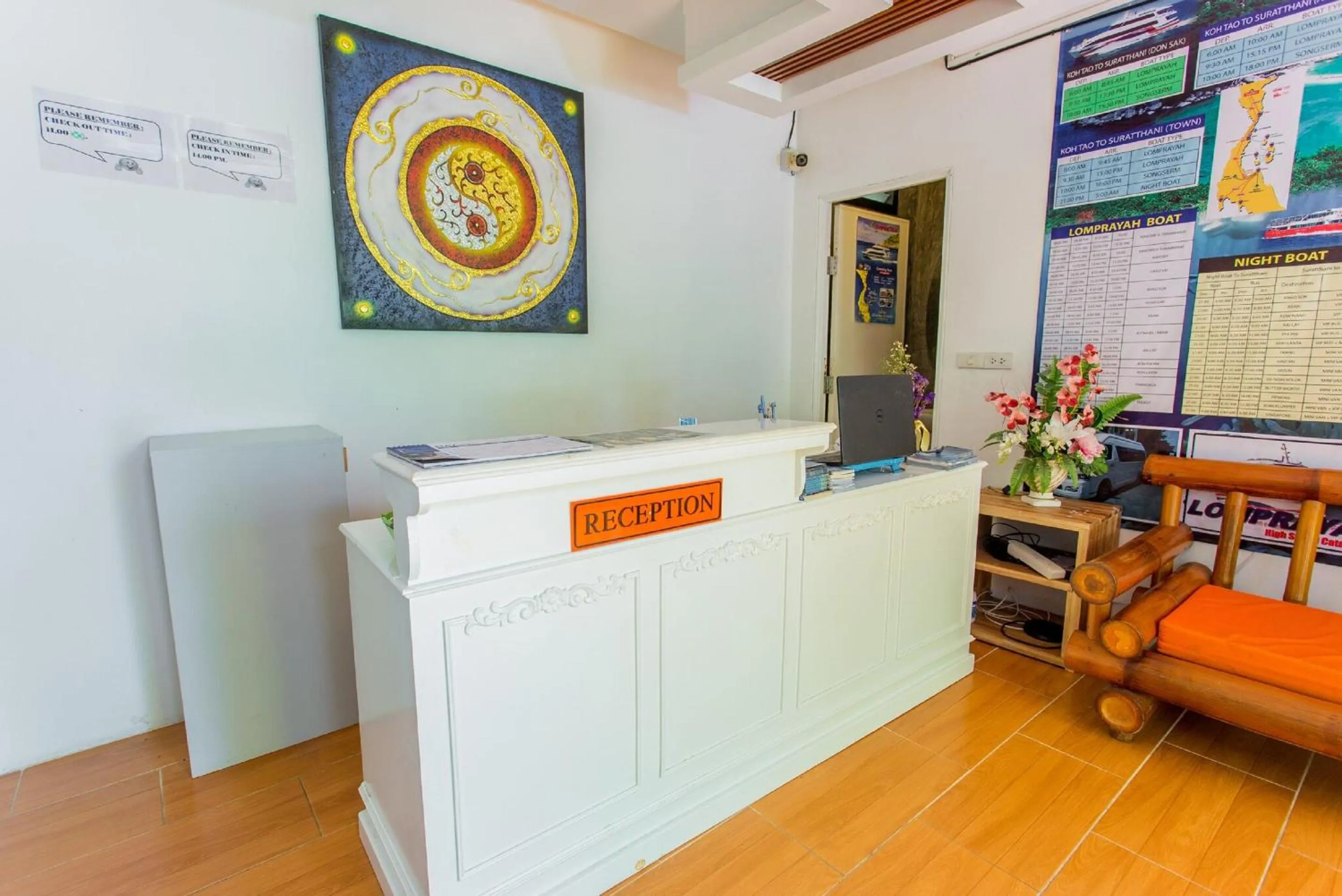 Lobby or reception in The Ozo Kohtao