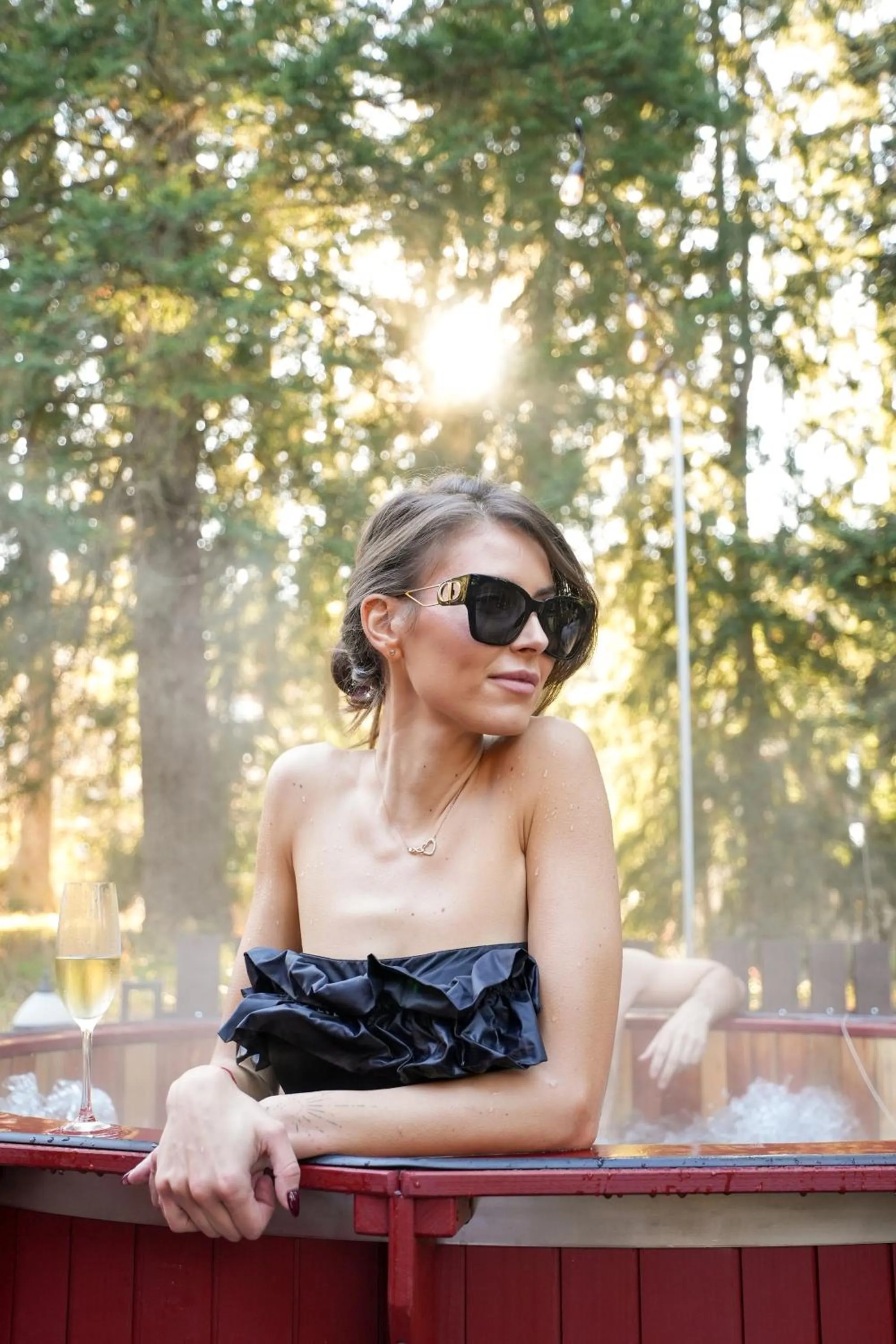 Hot Tub in Villa Sokol