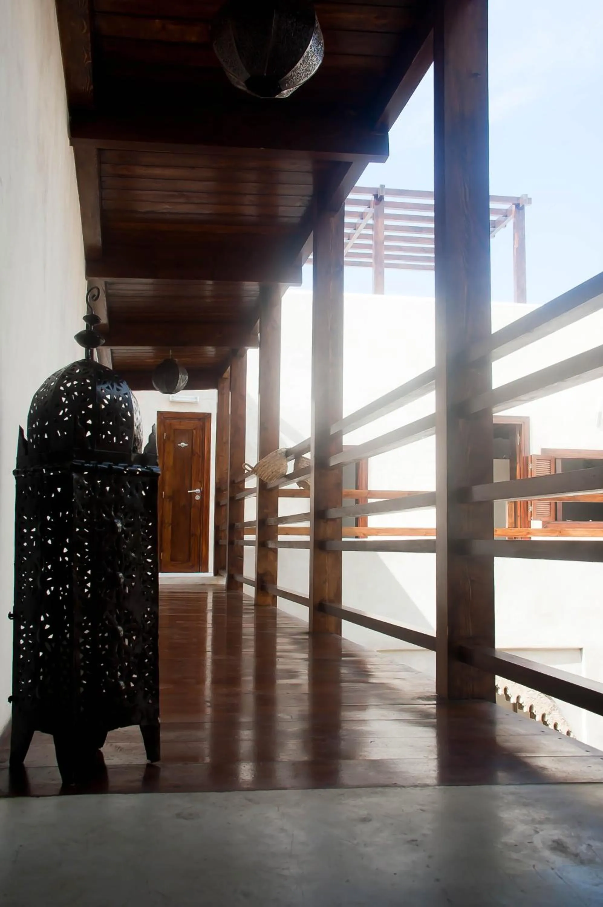 Decorative detail in Riad El Maâti