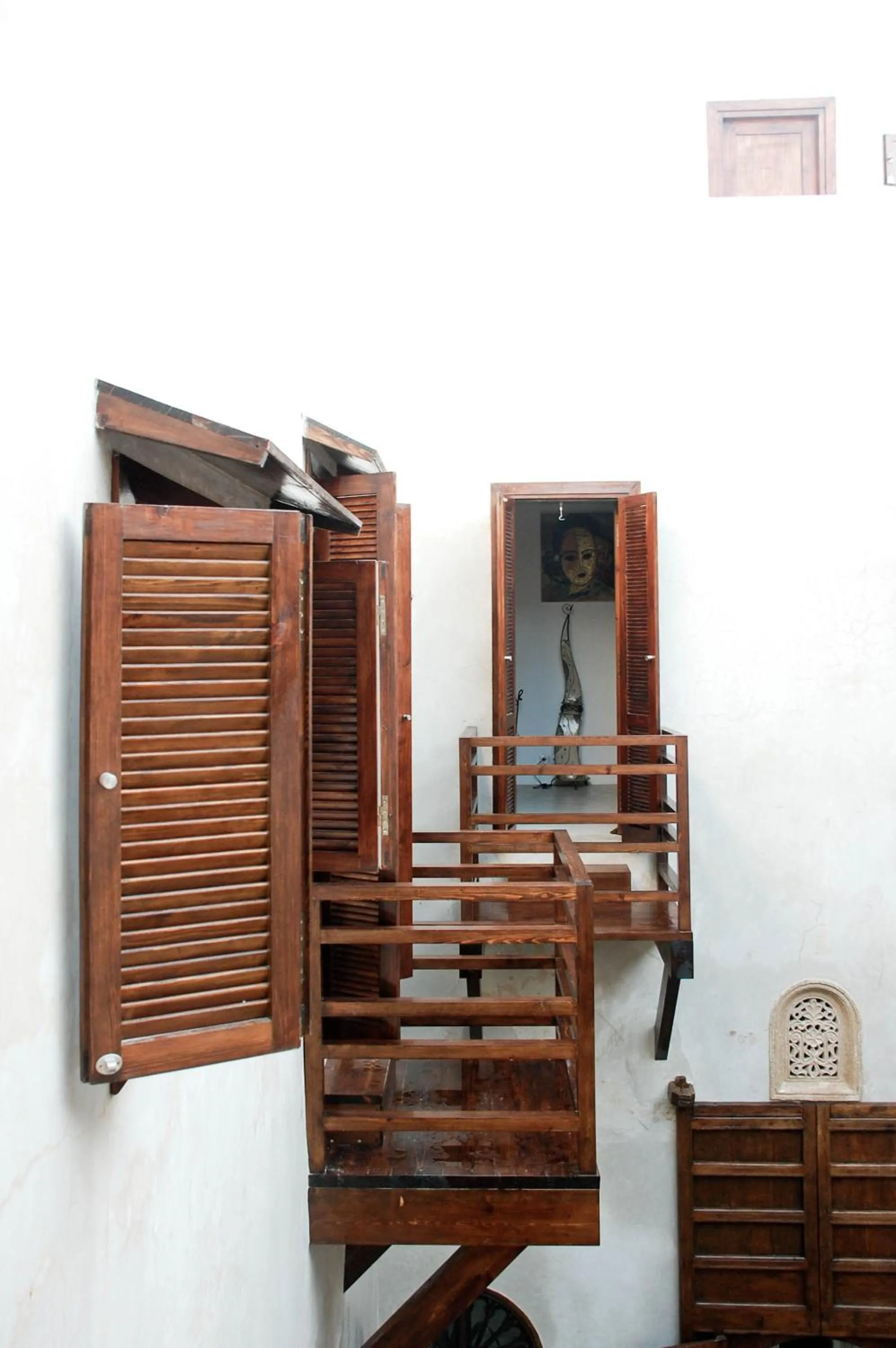 Decorative detail in Riad El Maâti