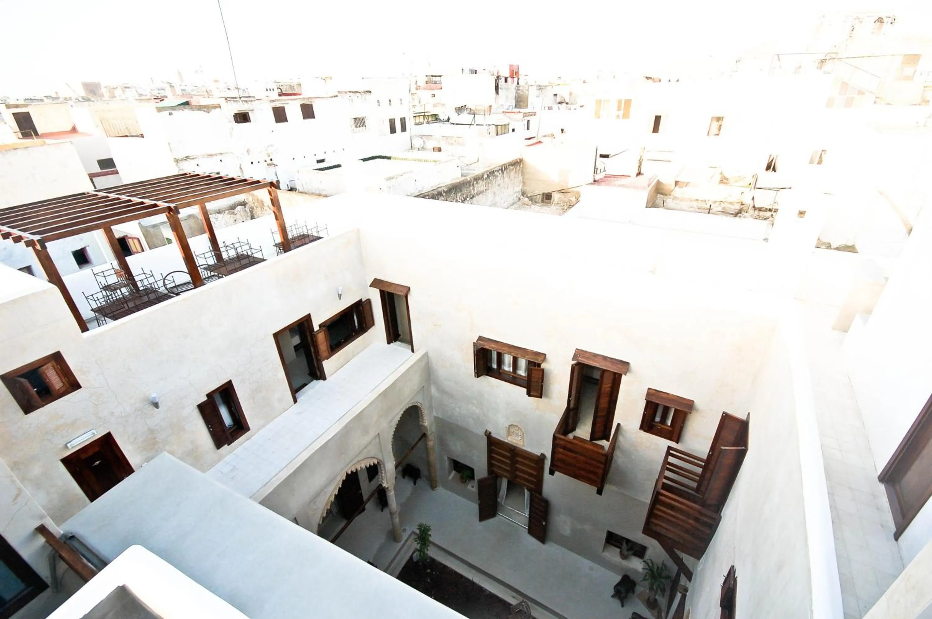 Decorative detail in Riad El Maâti