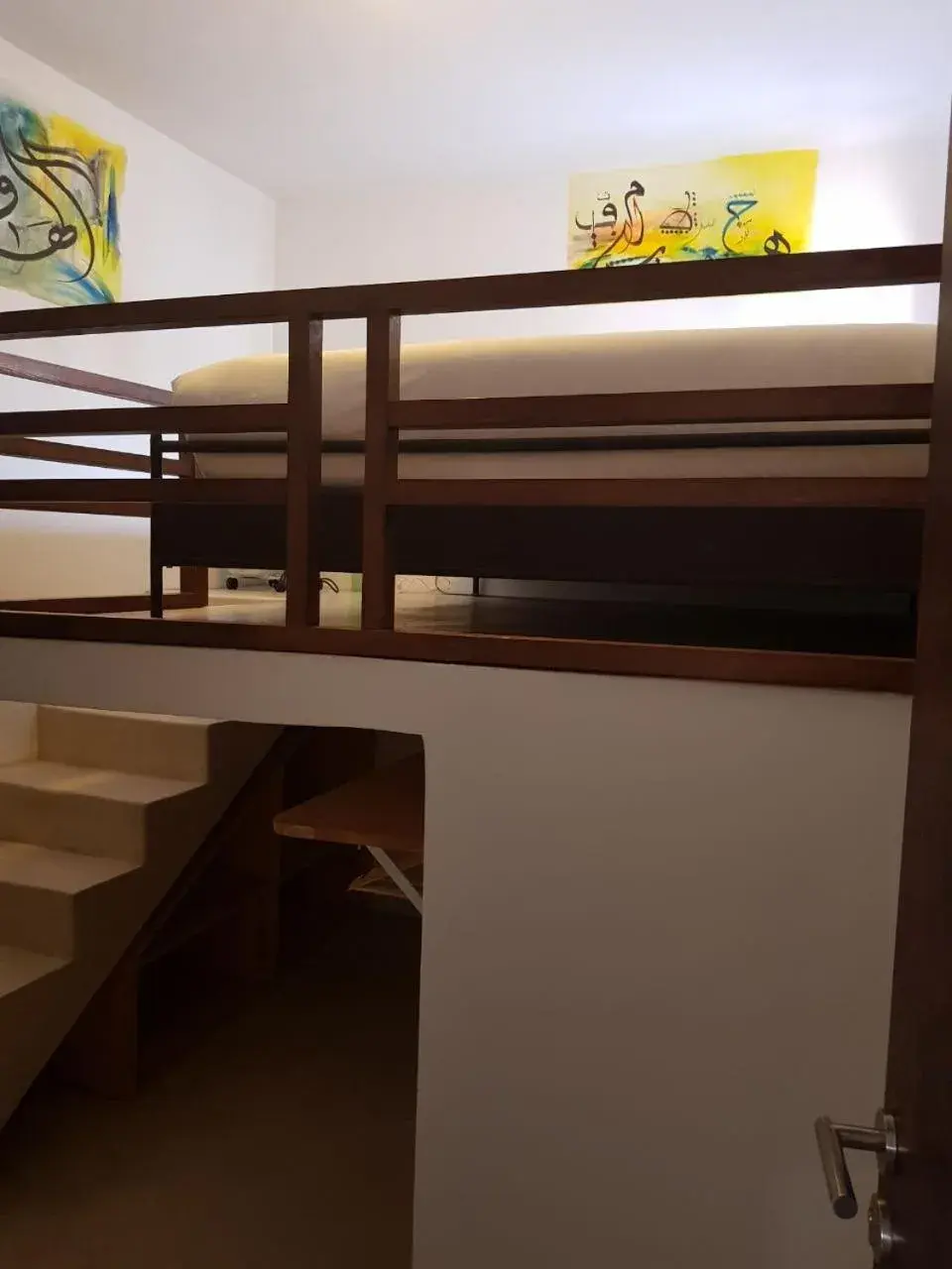 Decorative detail, Bed in Riad El Maâti Decorative detail, Bed in Riad El Maâti