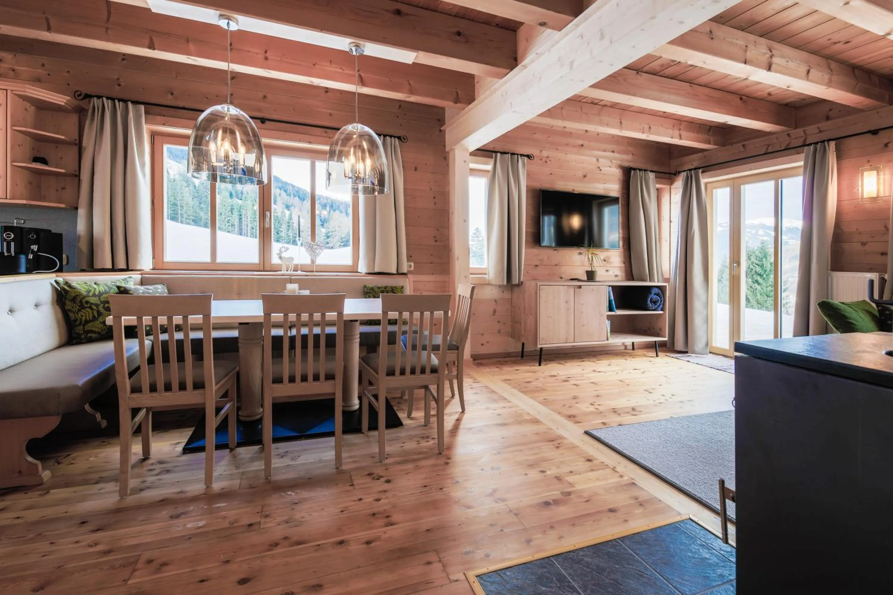 Dining area in Ferienhof Oberreit