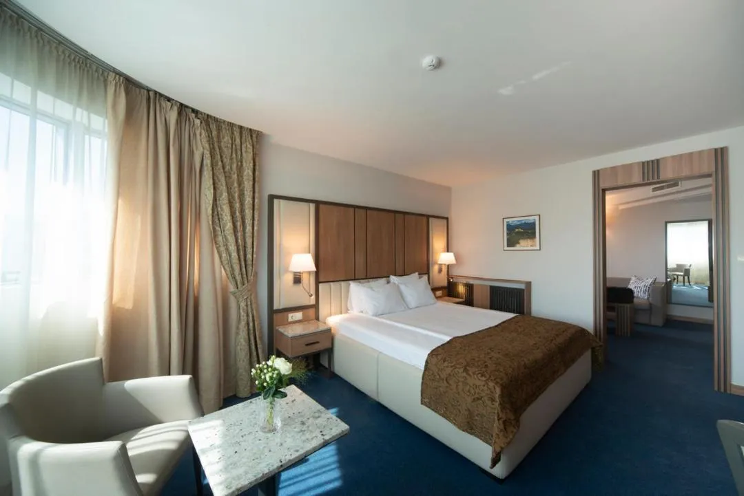 Bed in Legends Hotel