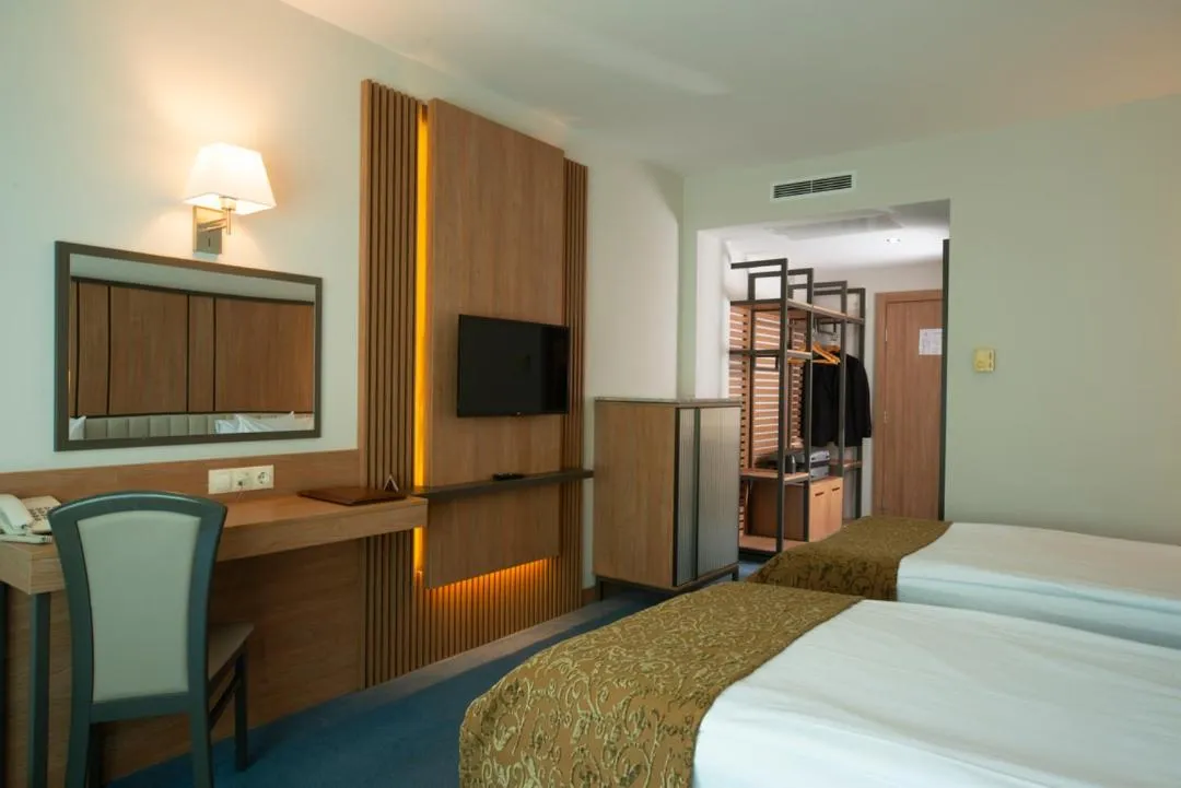 Bed in Legends Hotel