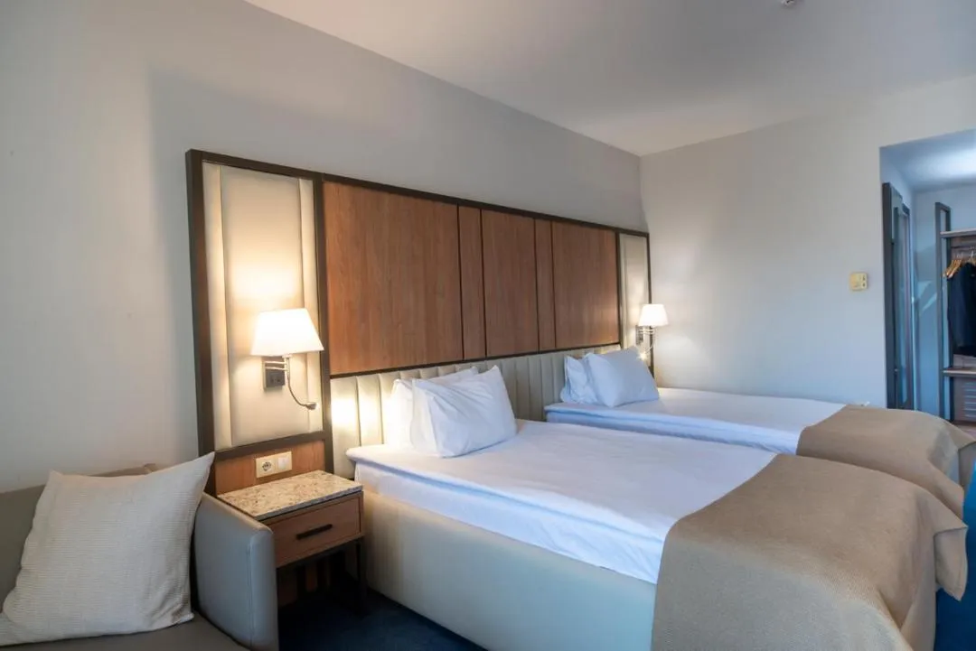 Bed in Legends Hotel