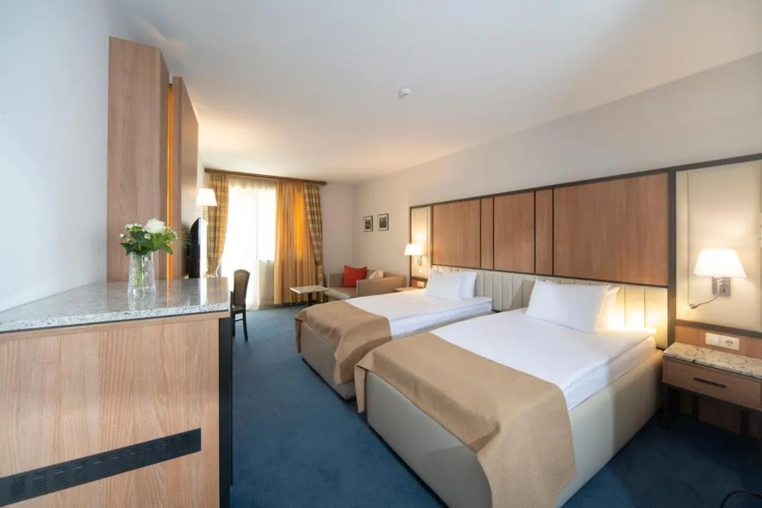 Bed in Legends Hotel