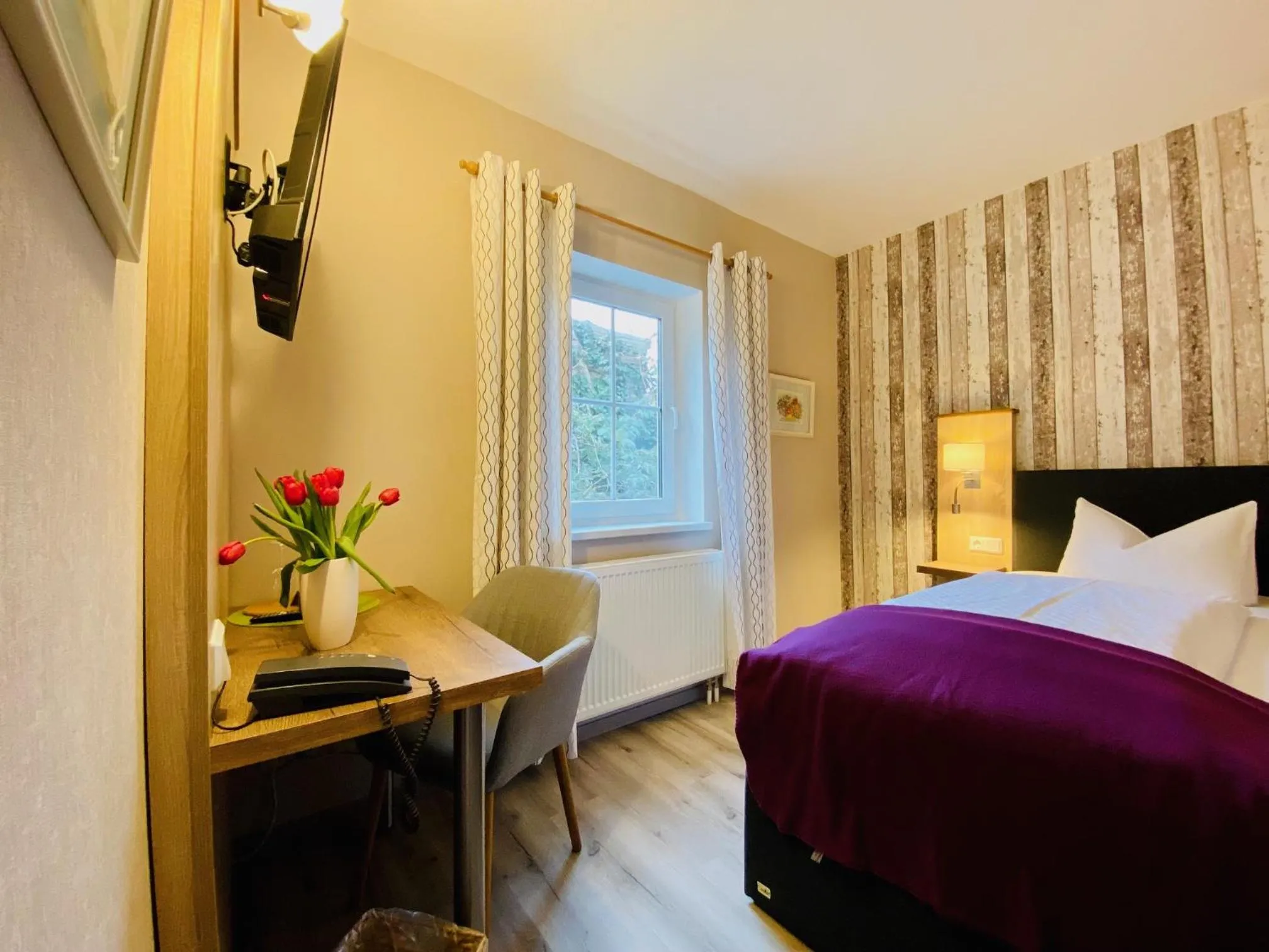 Bed in Hotel Zur Kutsche