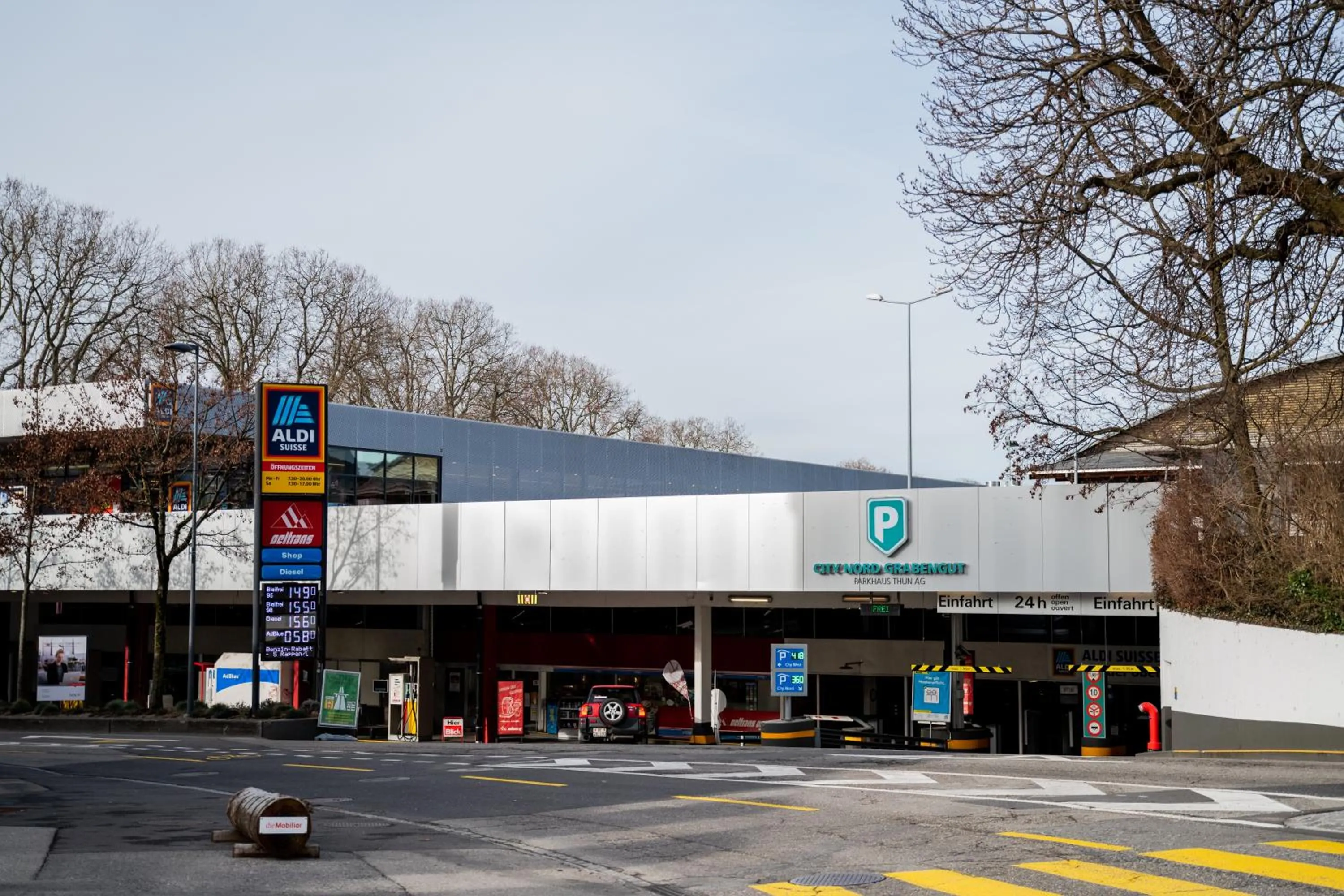 Parking in Hotel Emmental