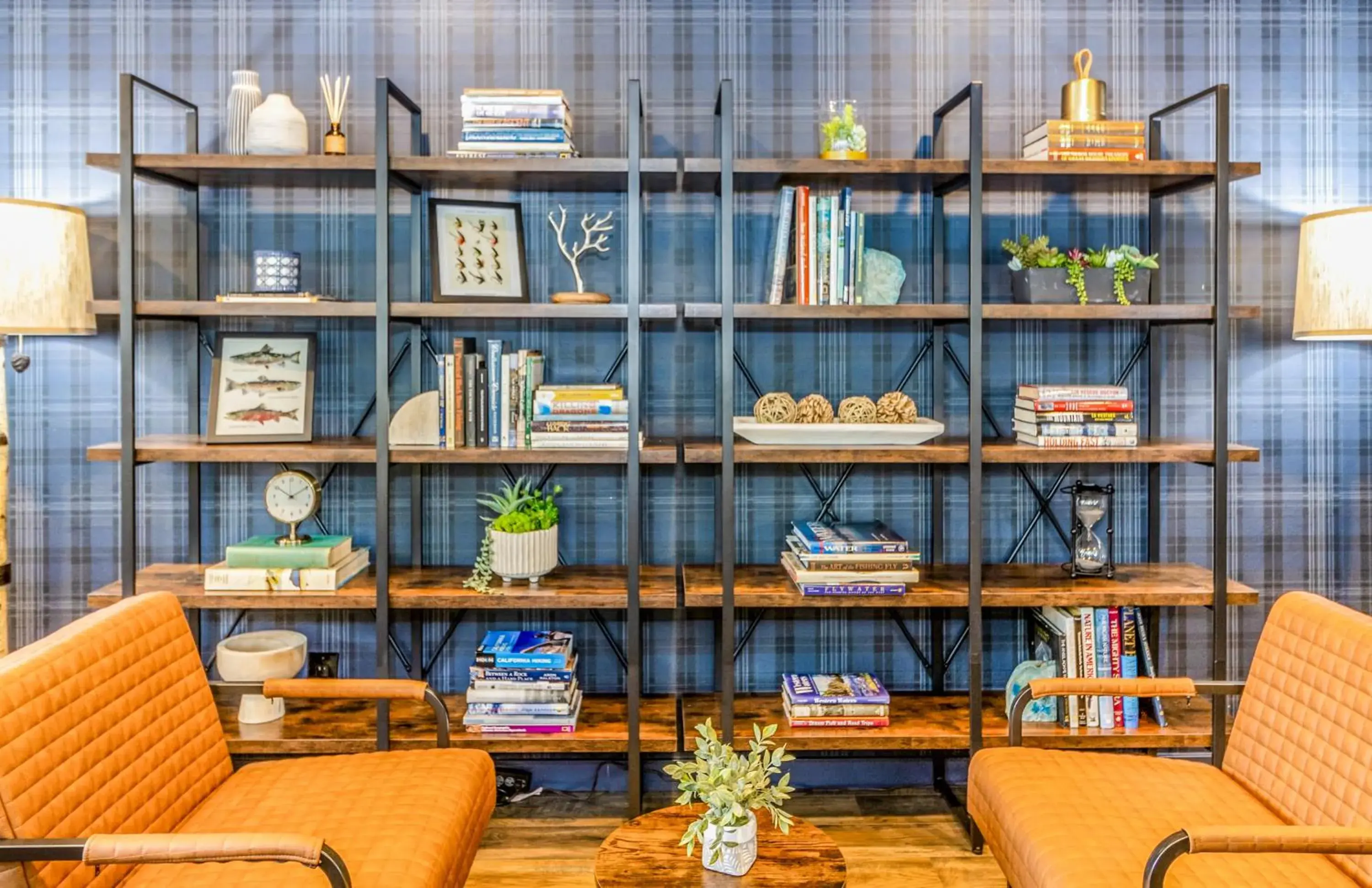 Lobby or reception in The Angler Lodge Lobby or reception in The Angler Lodge