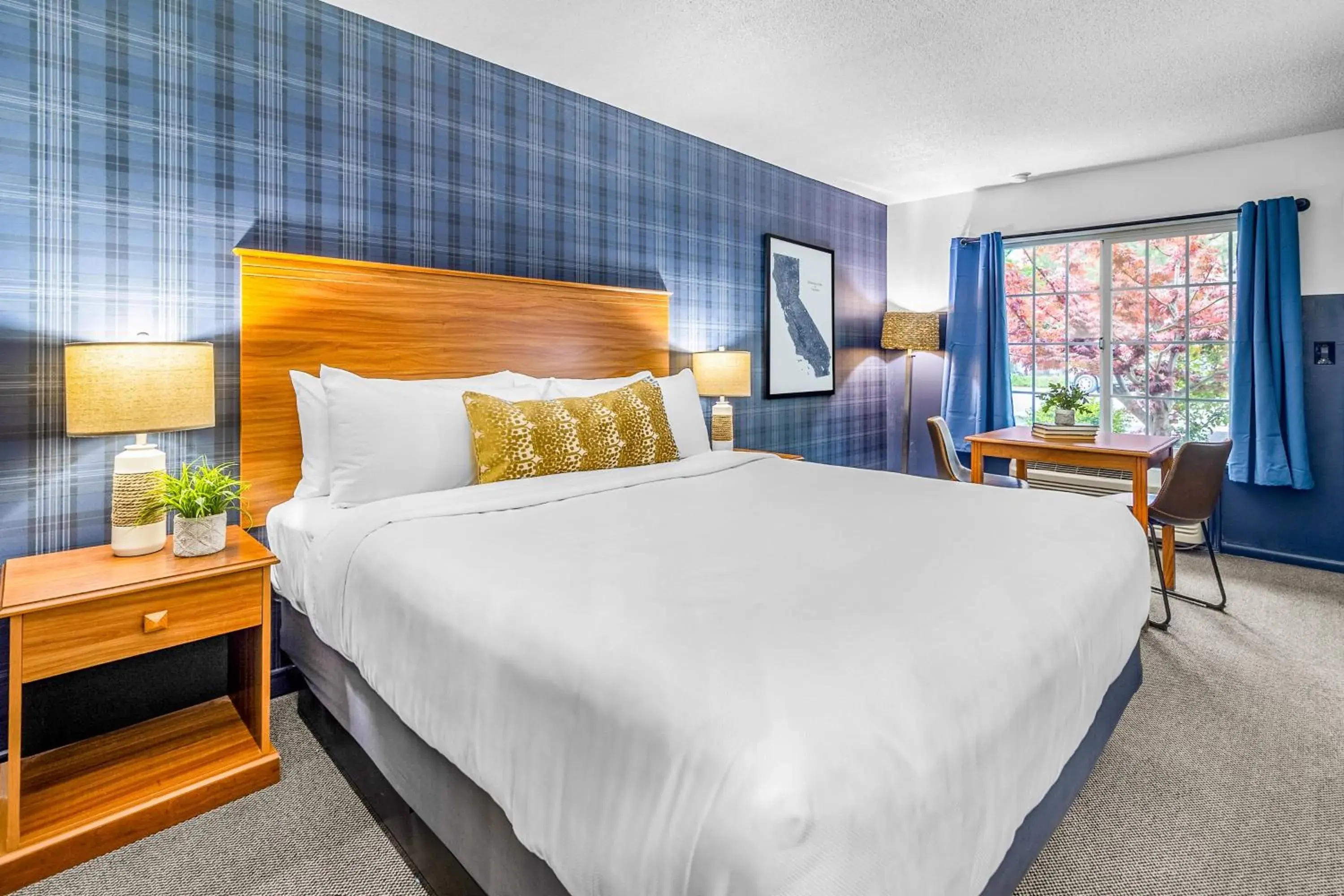 Bedroom, Bed in The Angler Lodge Bedroom, Bed in The Angler Lodge