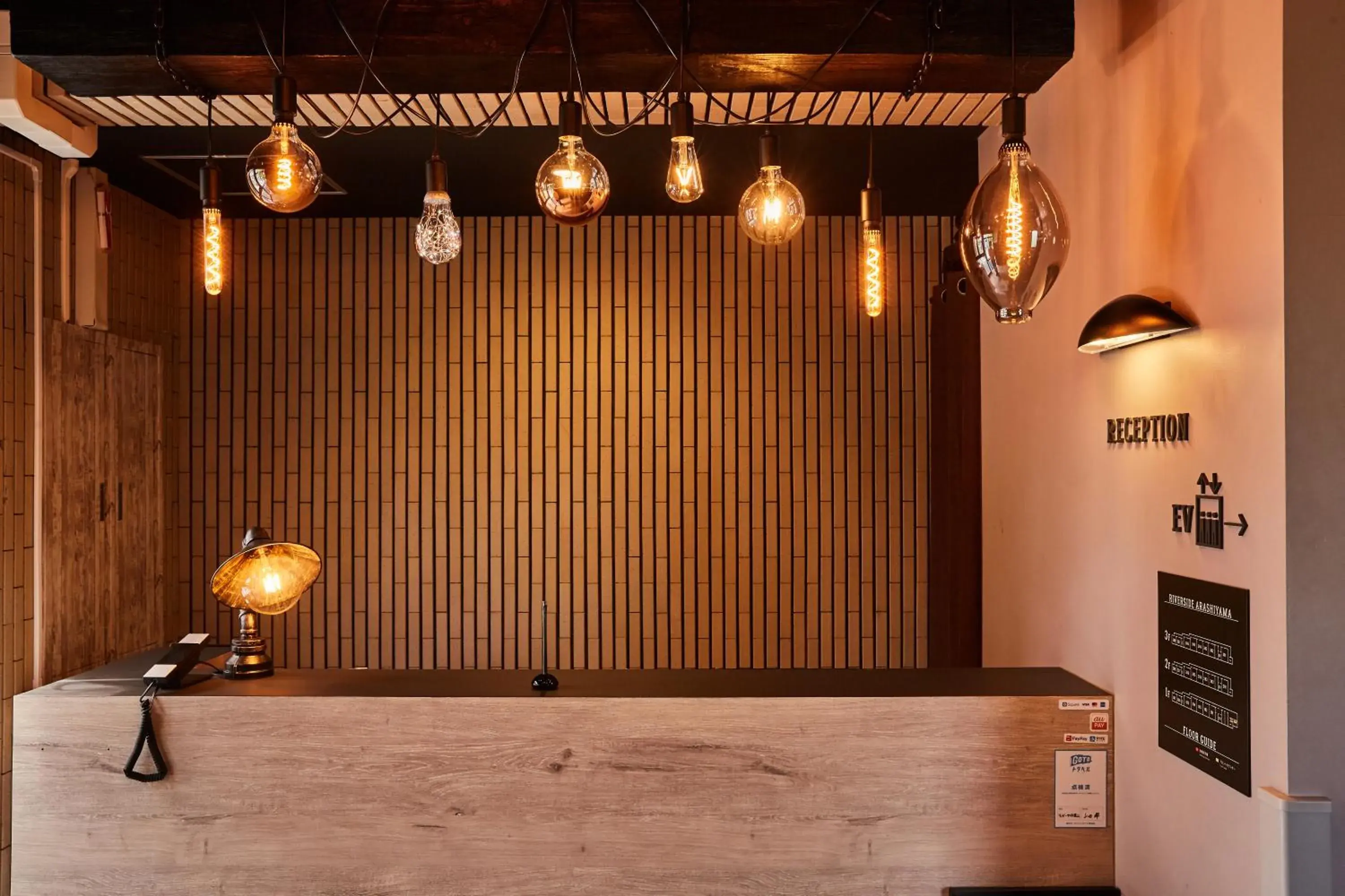 Lobby or reception in Riverside Arashiyama Lobby or reception in Riverside Arashiyama