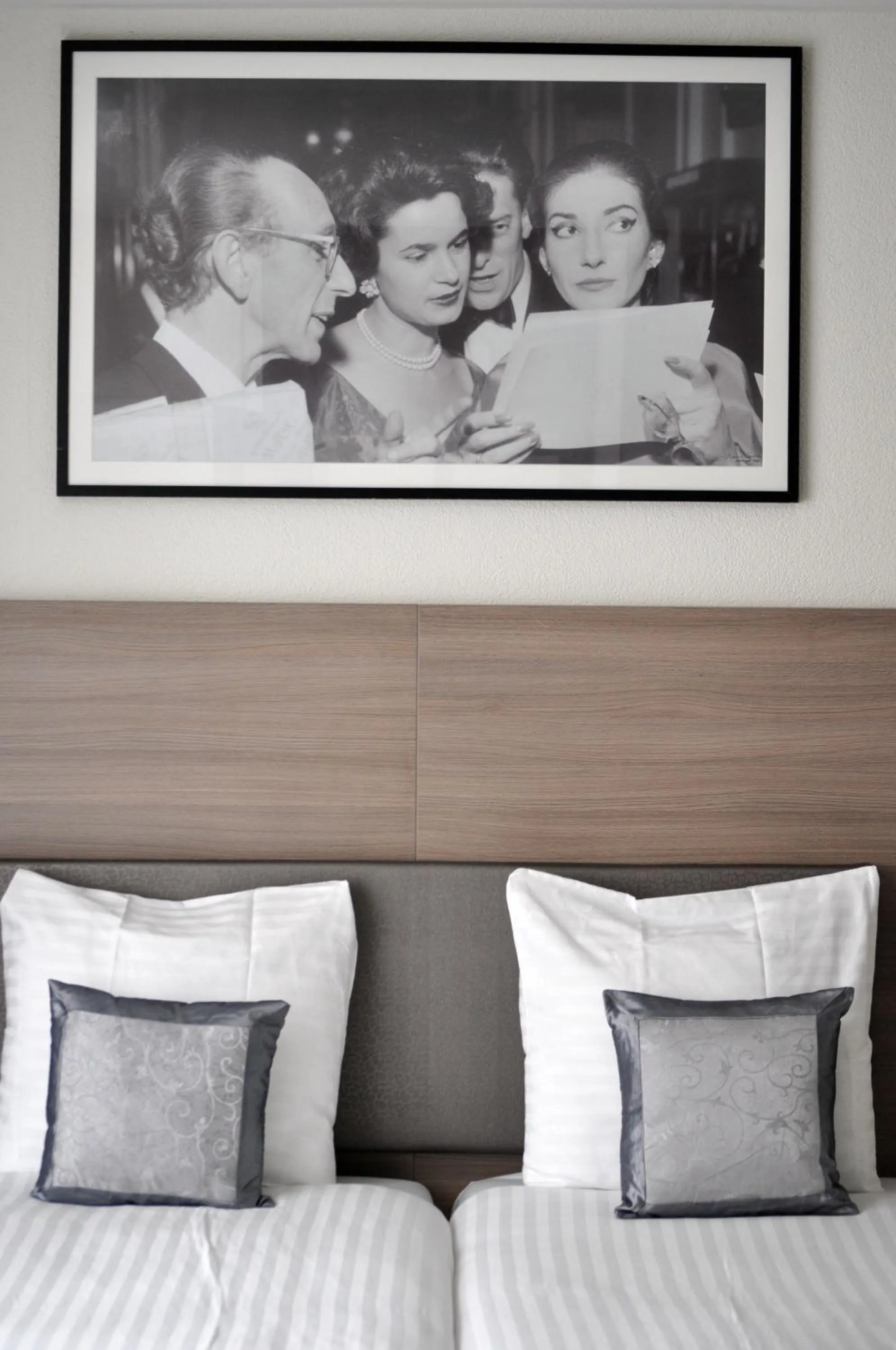 Bed in The Concert Hotel