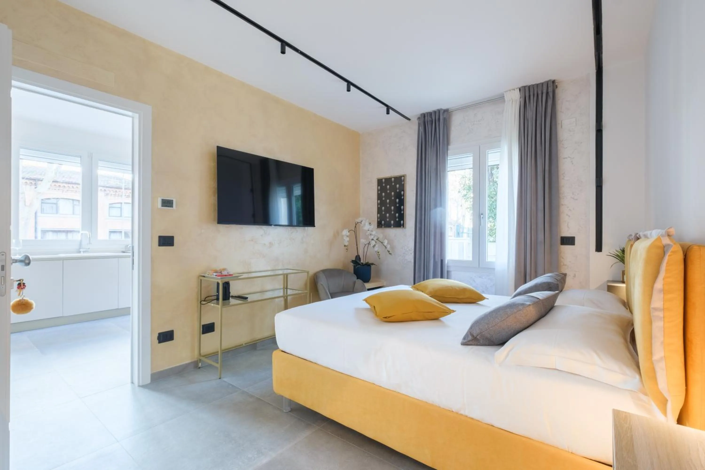 Bed in Tempobiancosuites