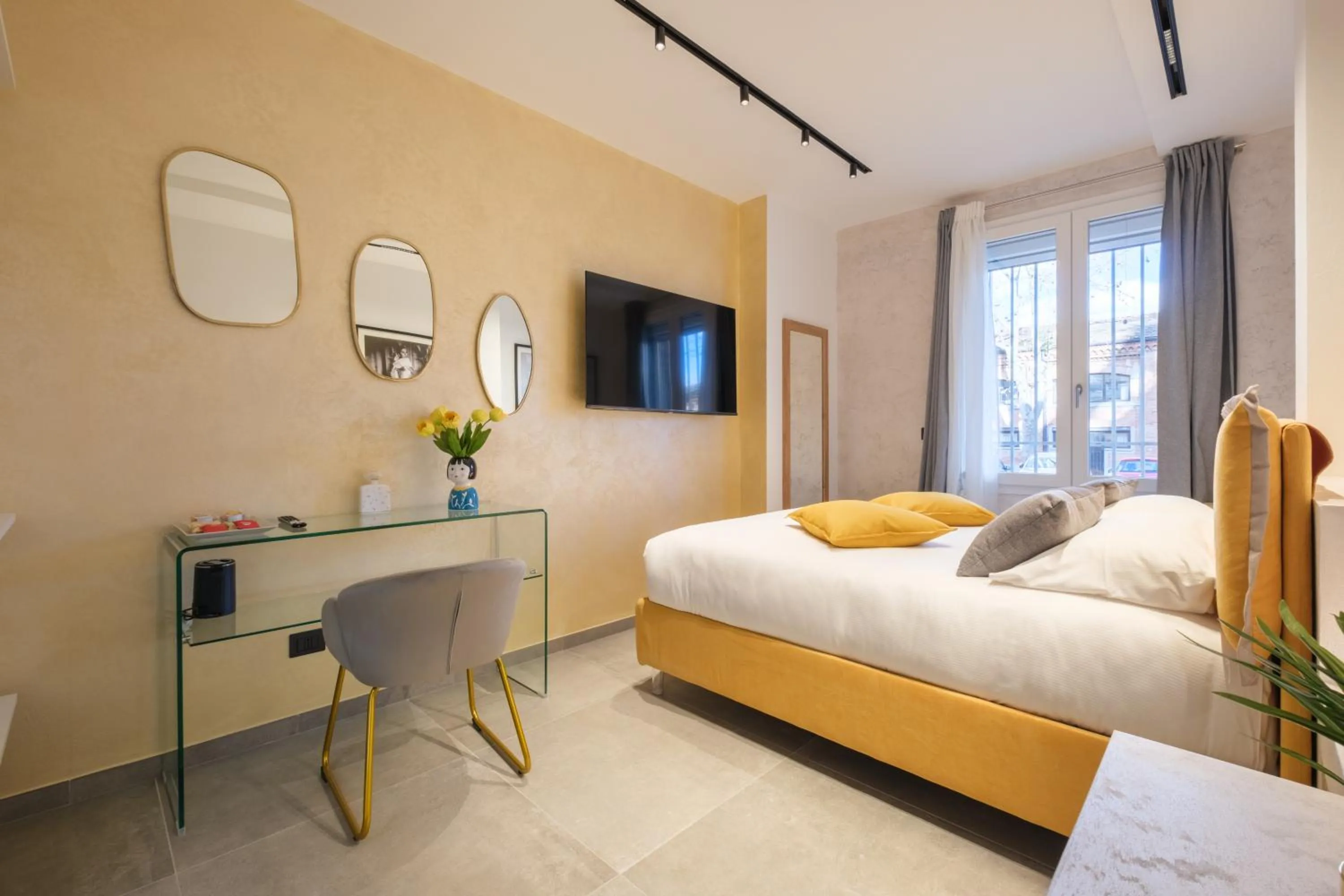 Bed in Tempobiancosuites