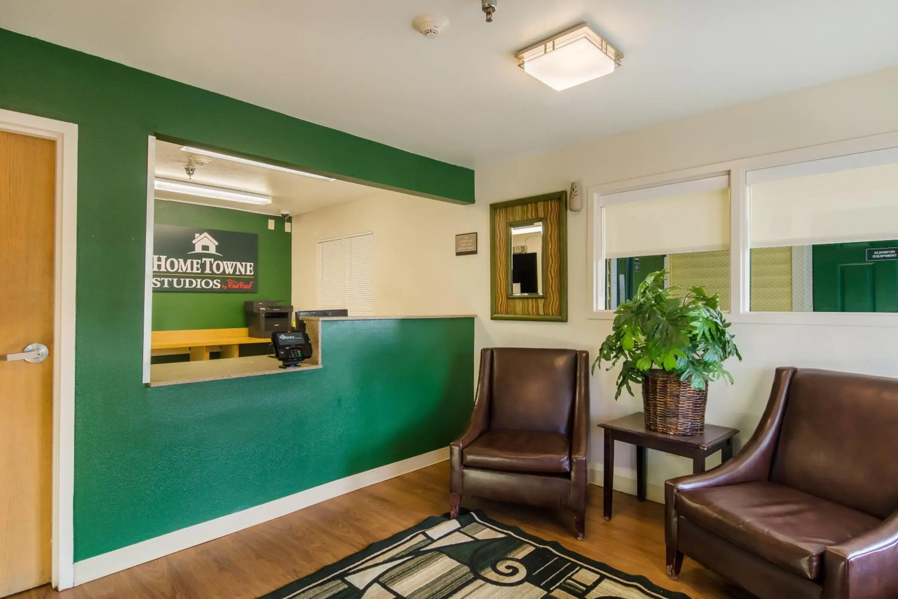 Lobby or reception in HomeTowne Studios by Red Roof Lake Charles - Sulphur Lobby or reception in HomeTowne Studios by Red Roof Lake Charles - Sulphur