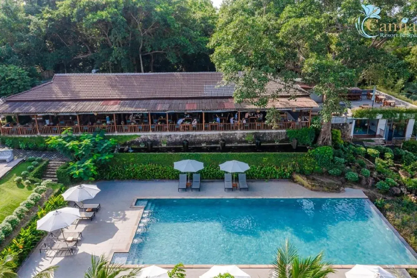 Pool view in Camia Resort & Spa Pool view in Camia Resort & Spa