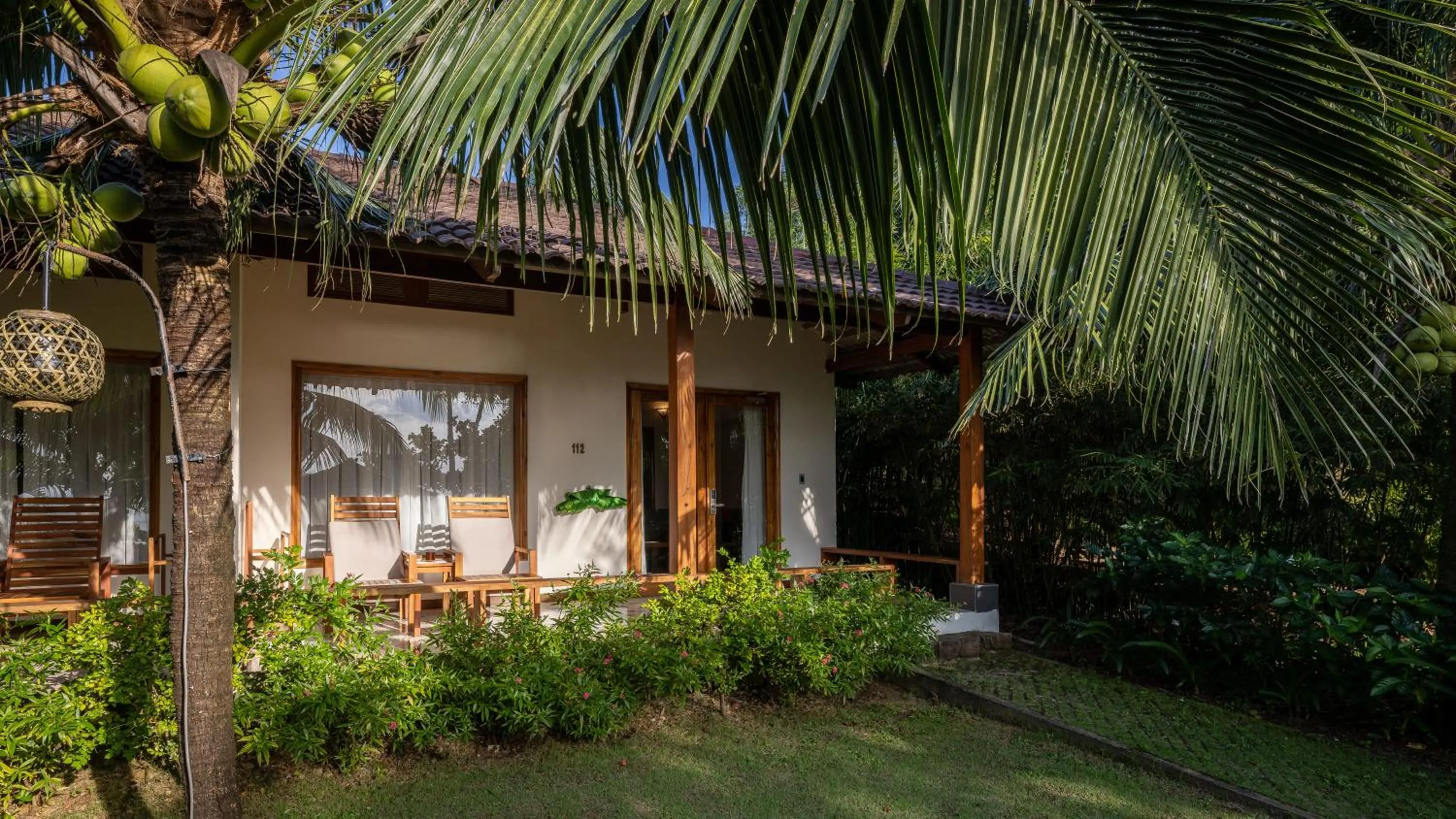 Garden view in Camia Resort & Spa