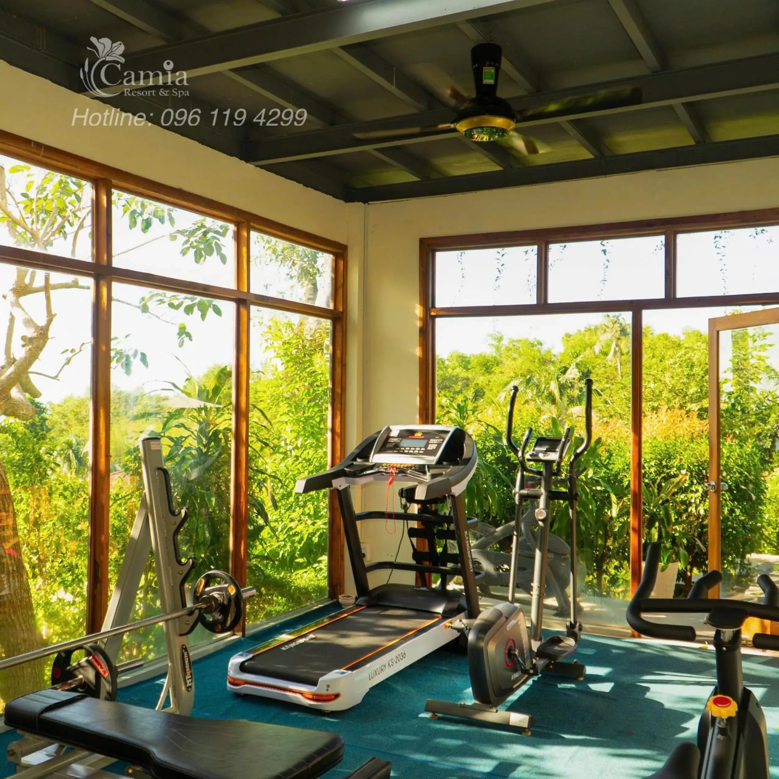 Fitness centre/facilities in Camia Resort & Spa Fitness centre/facilities in Camia Resort & Spa