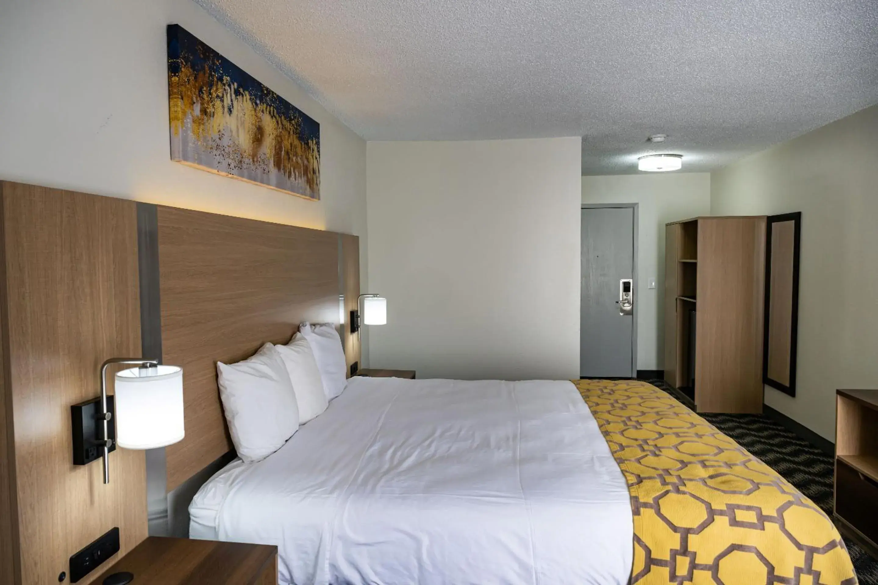 Bedroom, Bed in Baymont by Wyndham Greensboro/Coliseum Bedroom, Bed in Baymont by Wyndham Greensboro/Coliseum