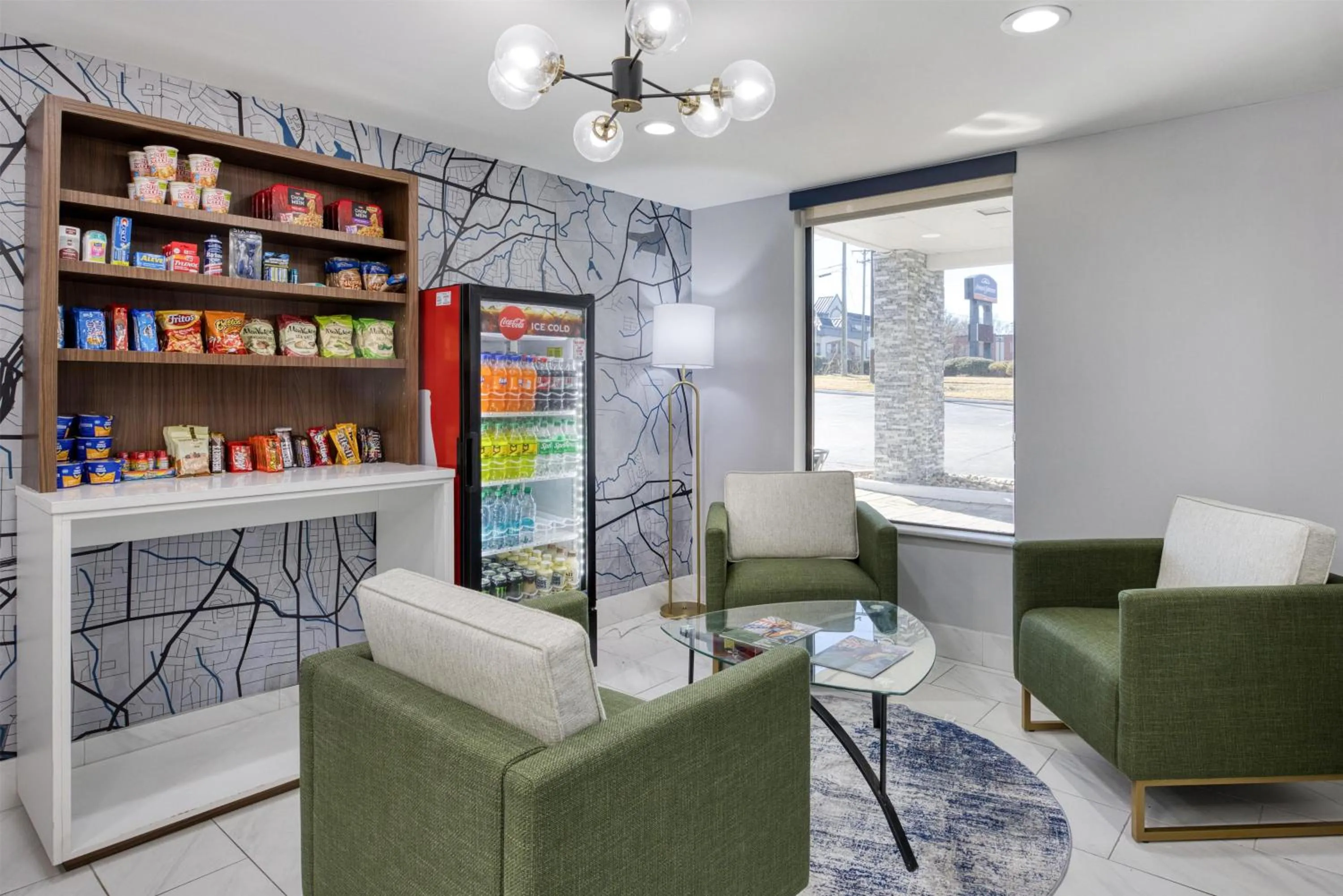 Lobby or reception in Best Western Greensboro Coliseum Inn