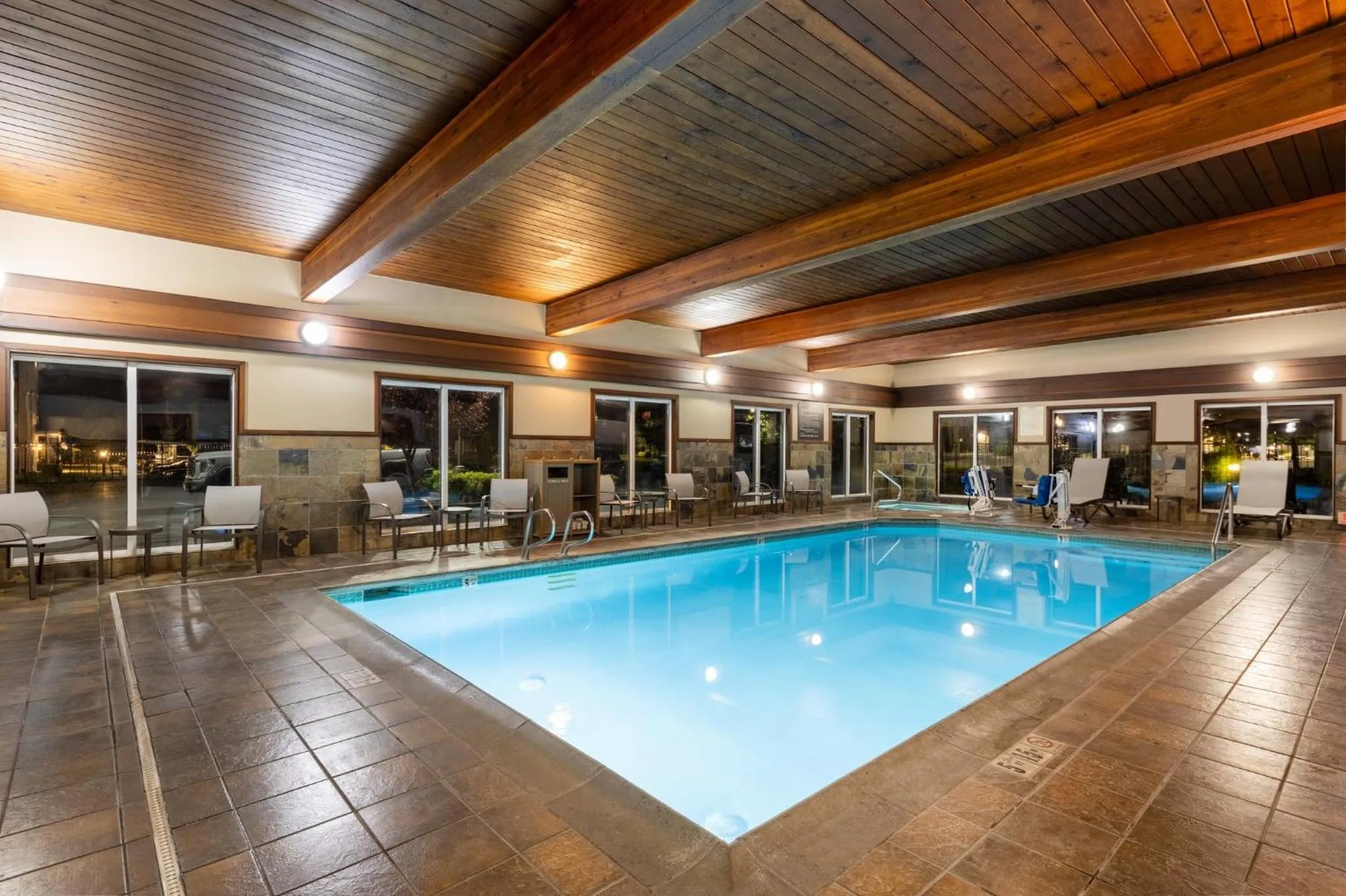 Swimming pool in Holiday Inn Express Vancouver North by IHG