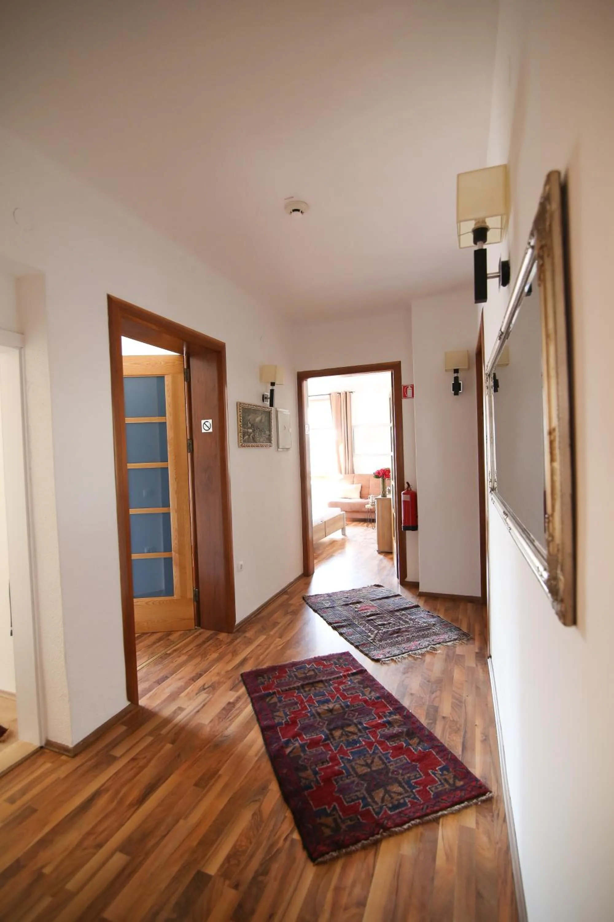 Decorative detail, Bed in Hotel Katrca