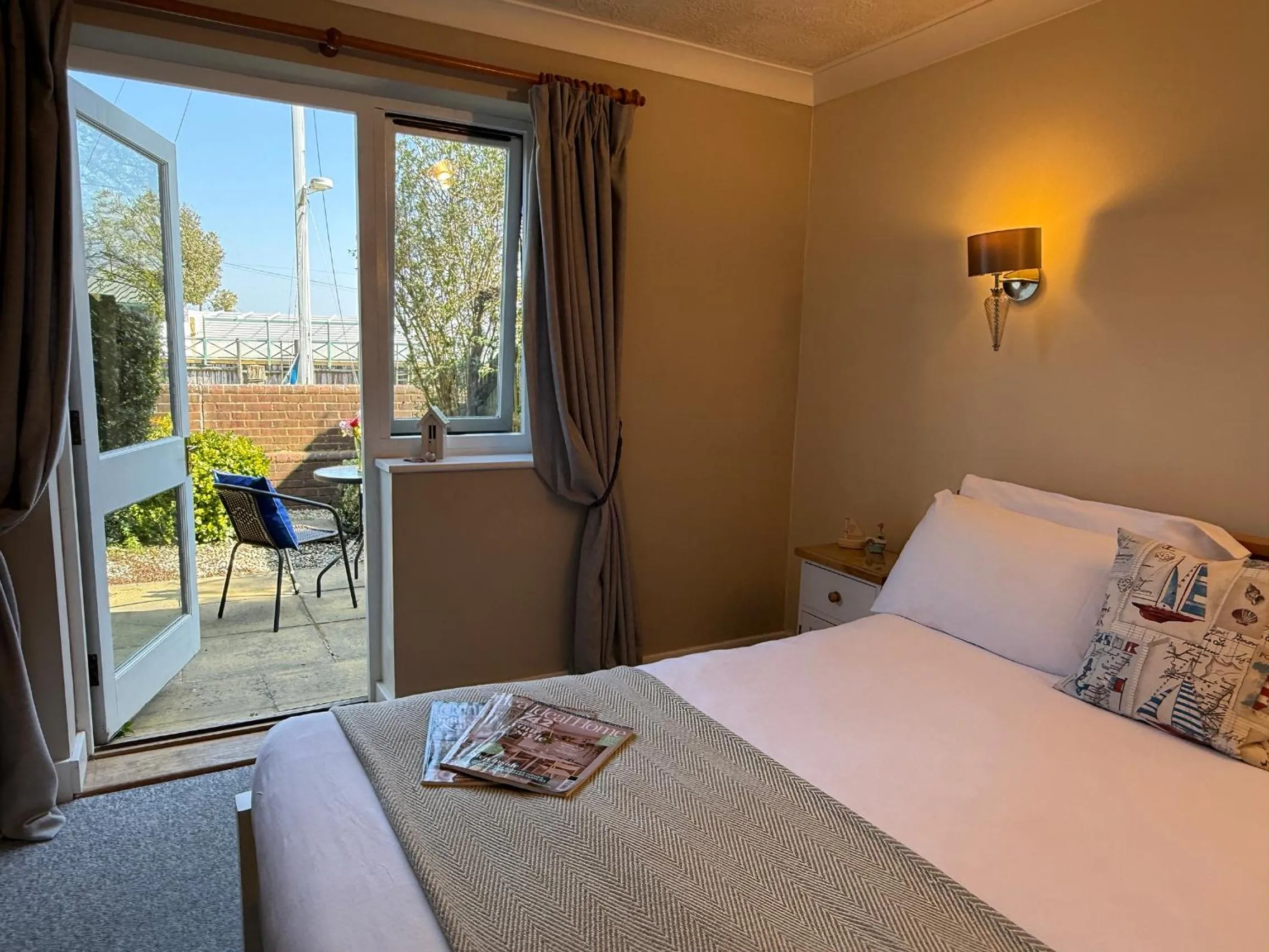 Bed in The River Haven Hotel