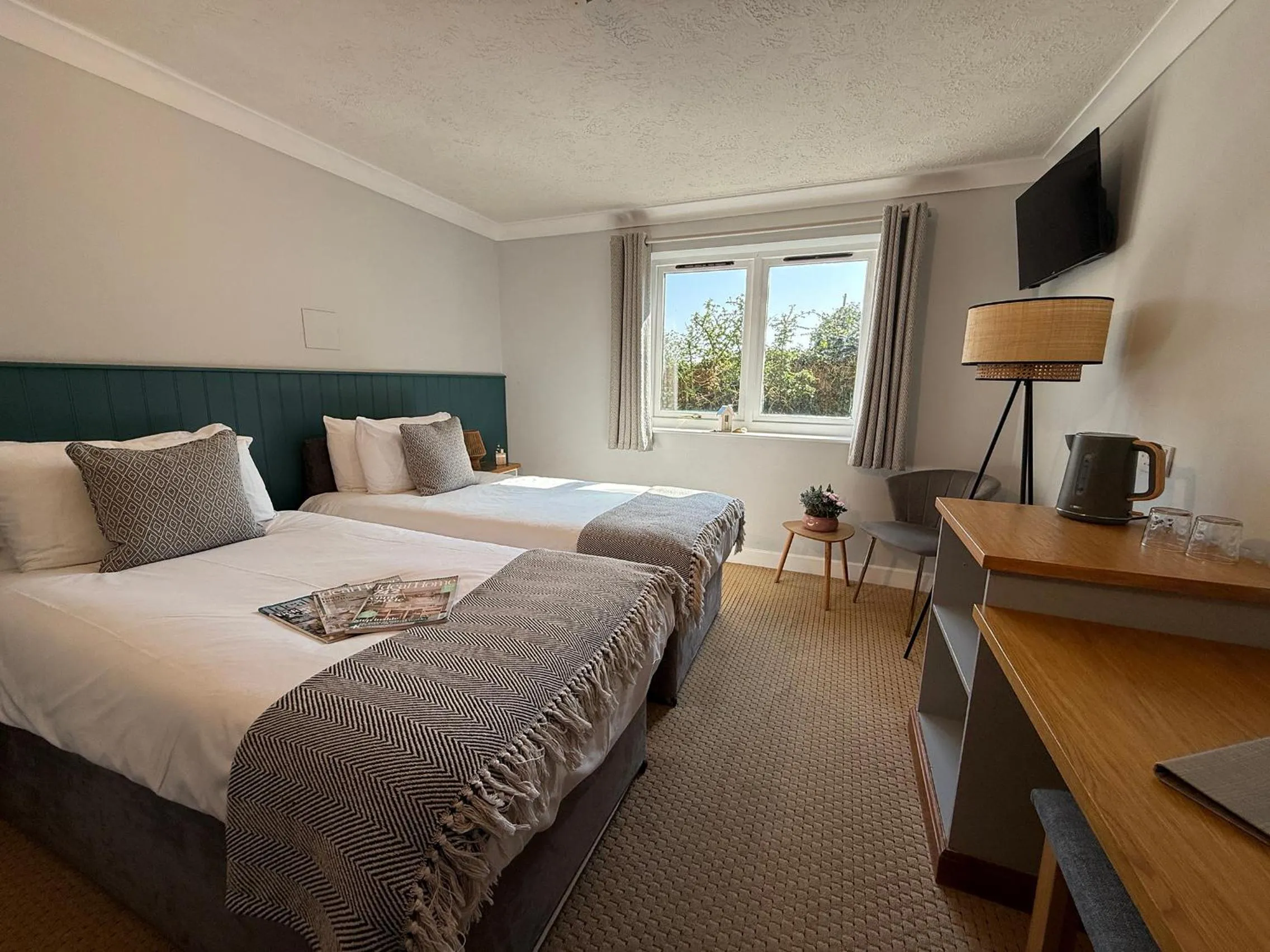 Bed in The River Haven Hotel