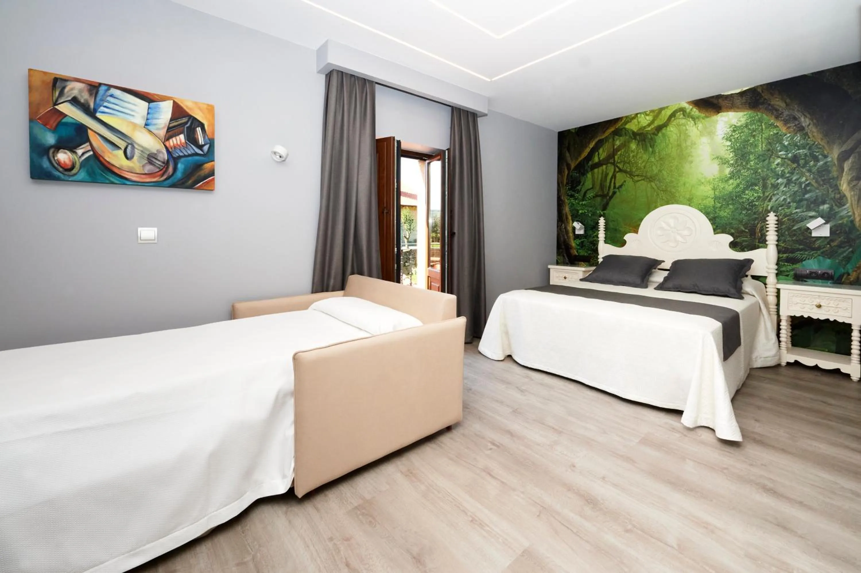 Bed in Posada Araceli