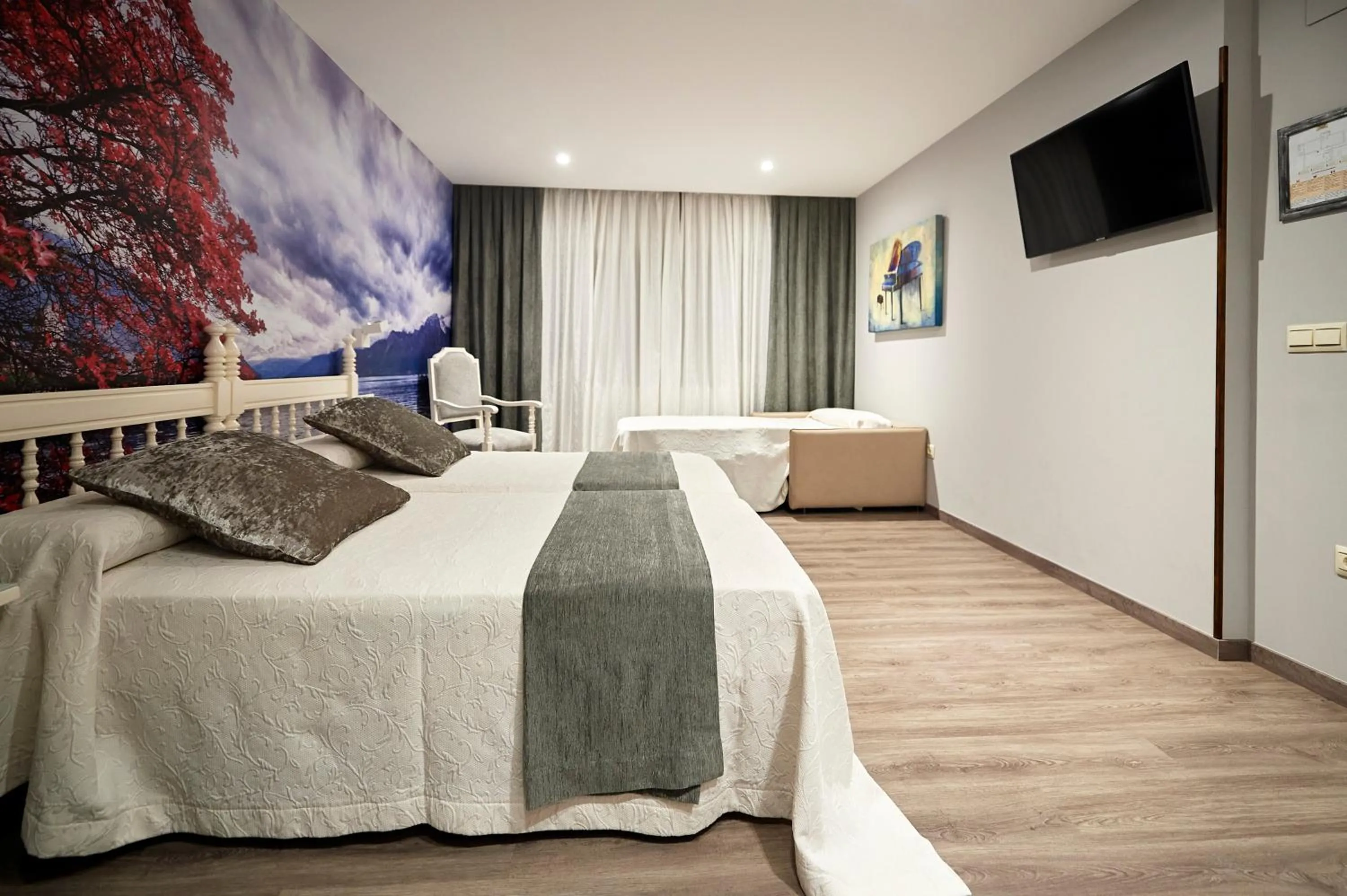 Bed in Posada Araceli