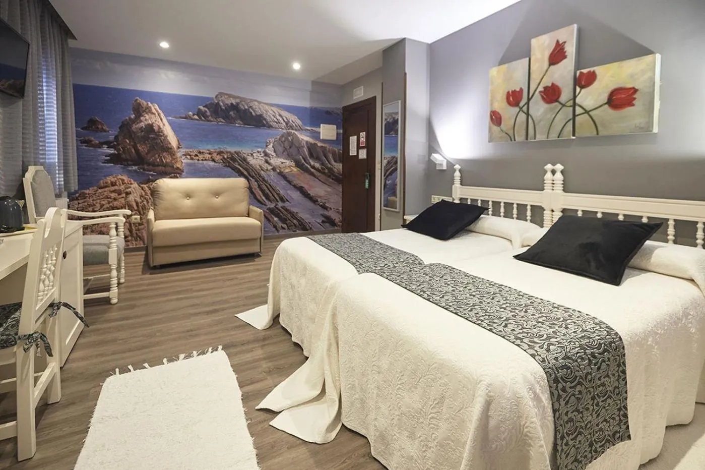 Bed in Posada Araceli