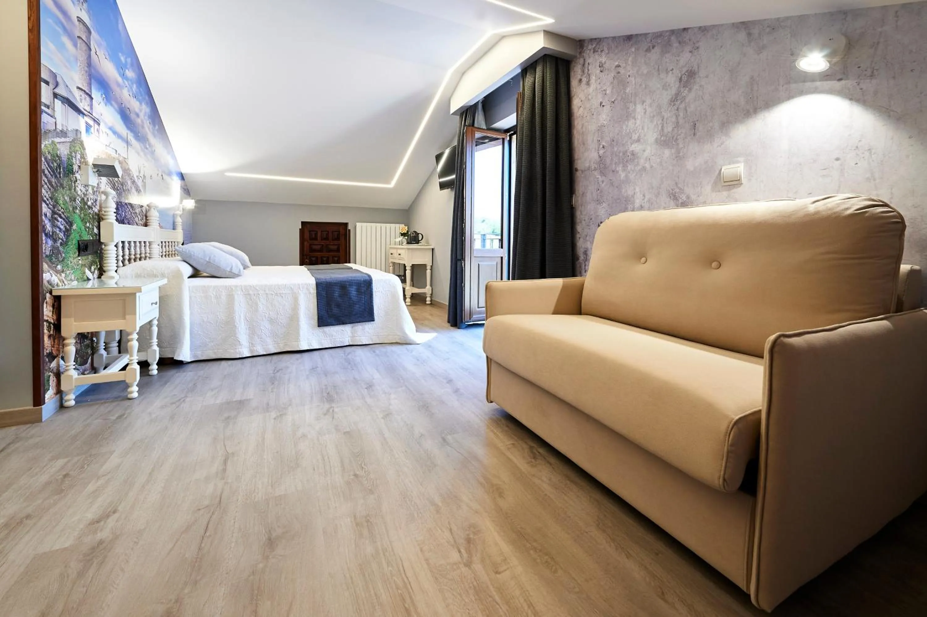 Bed in Posada Araceli