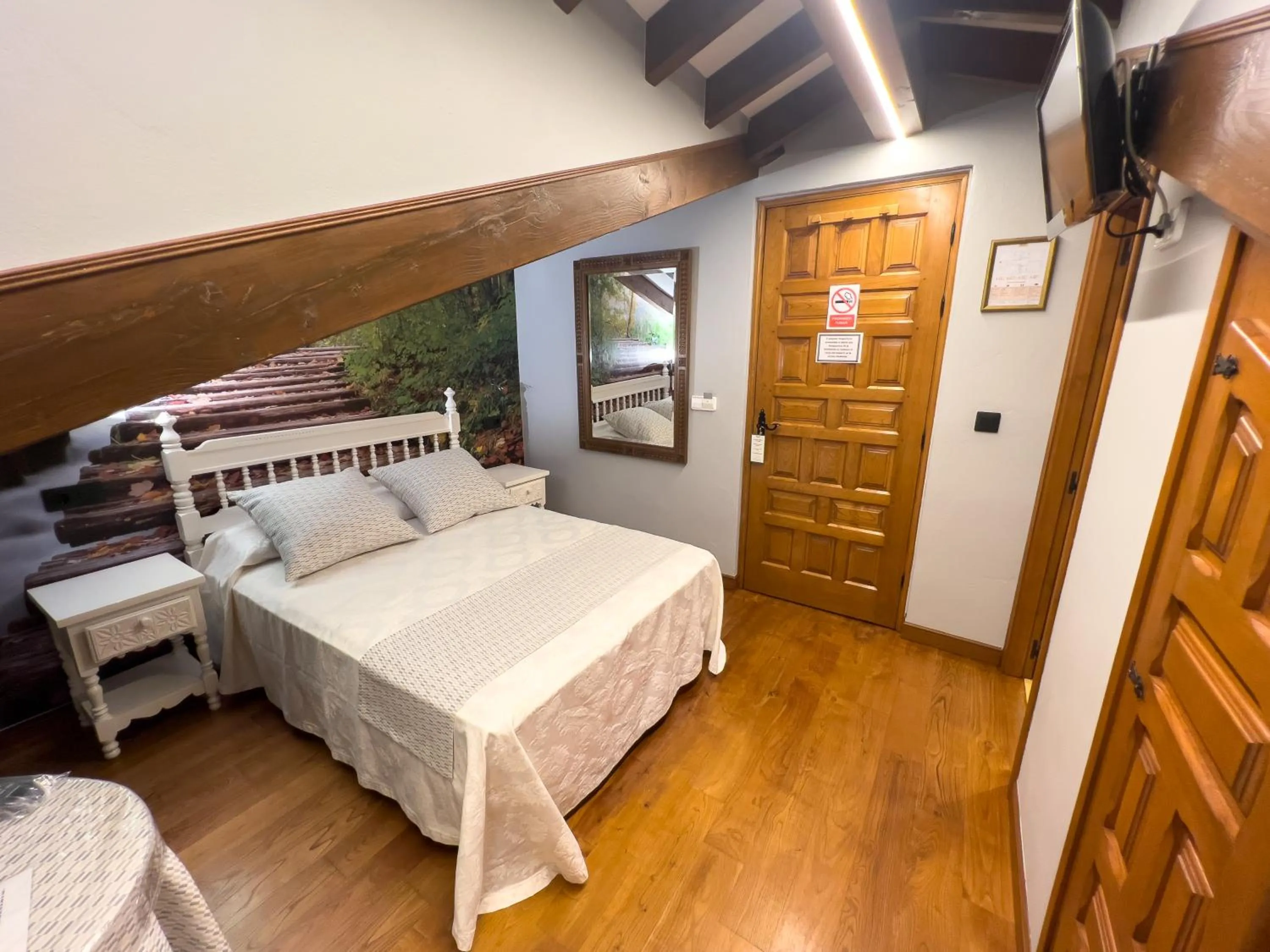 Bed in Posada Araceli