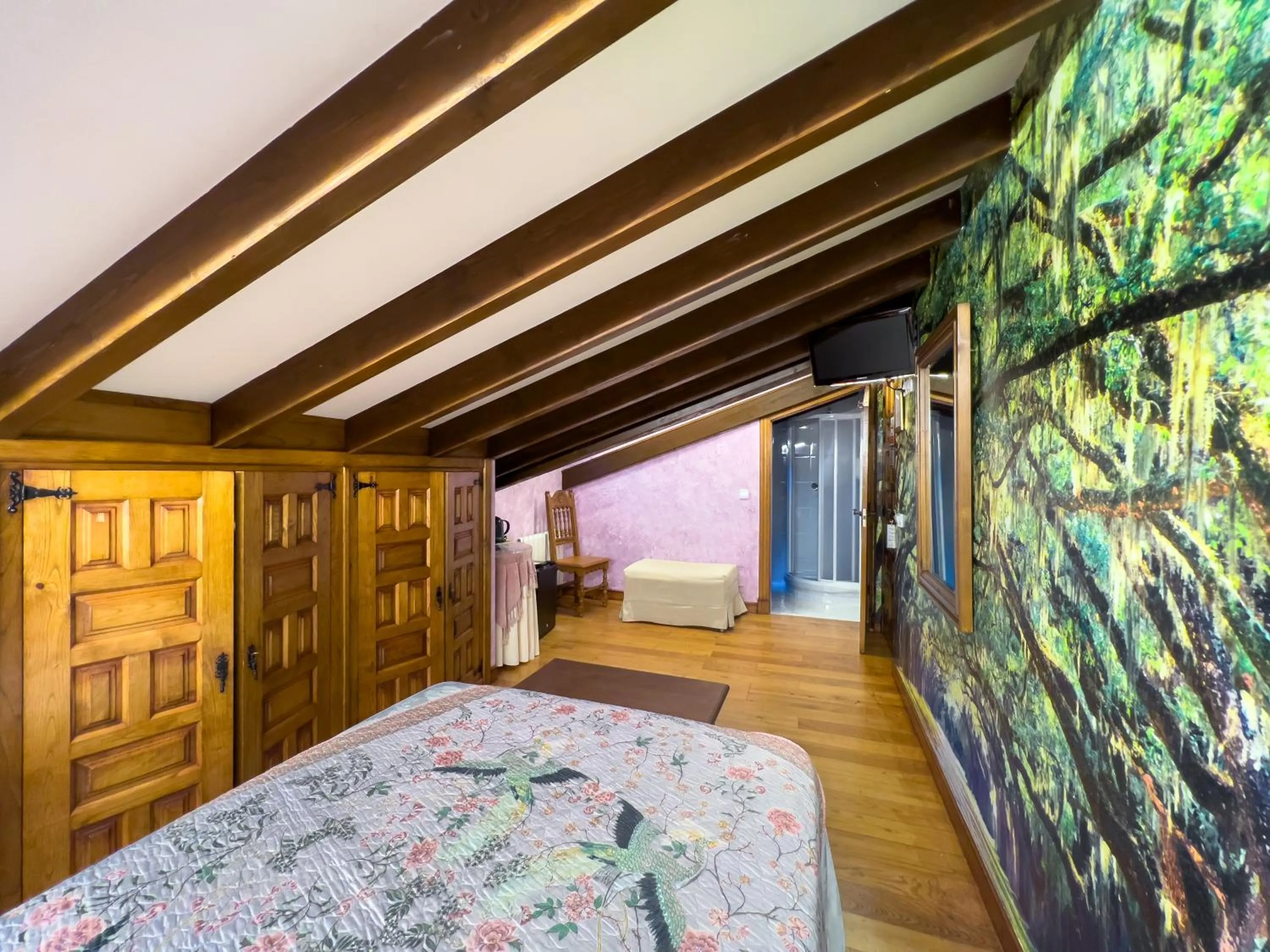 Bed in Posada Araceli