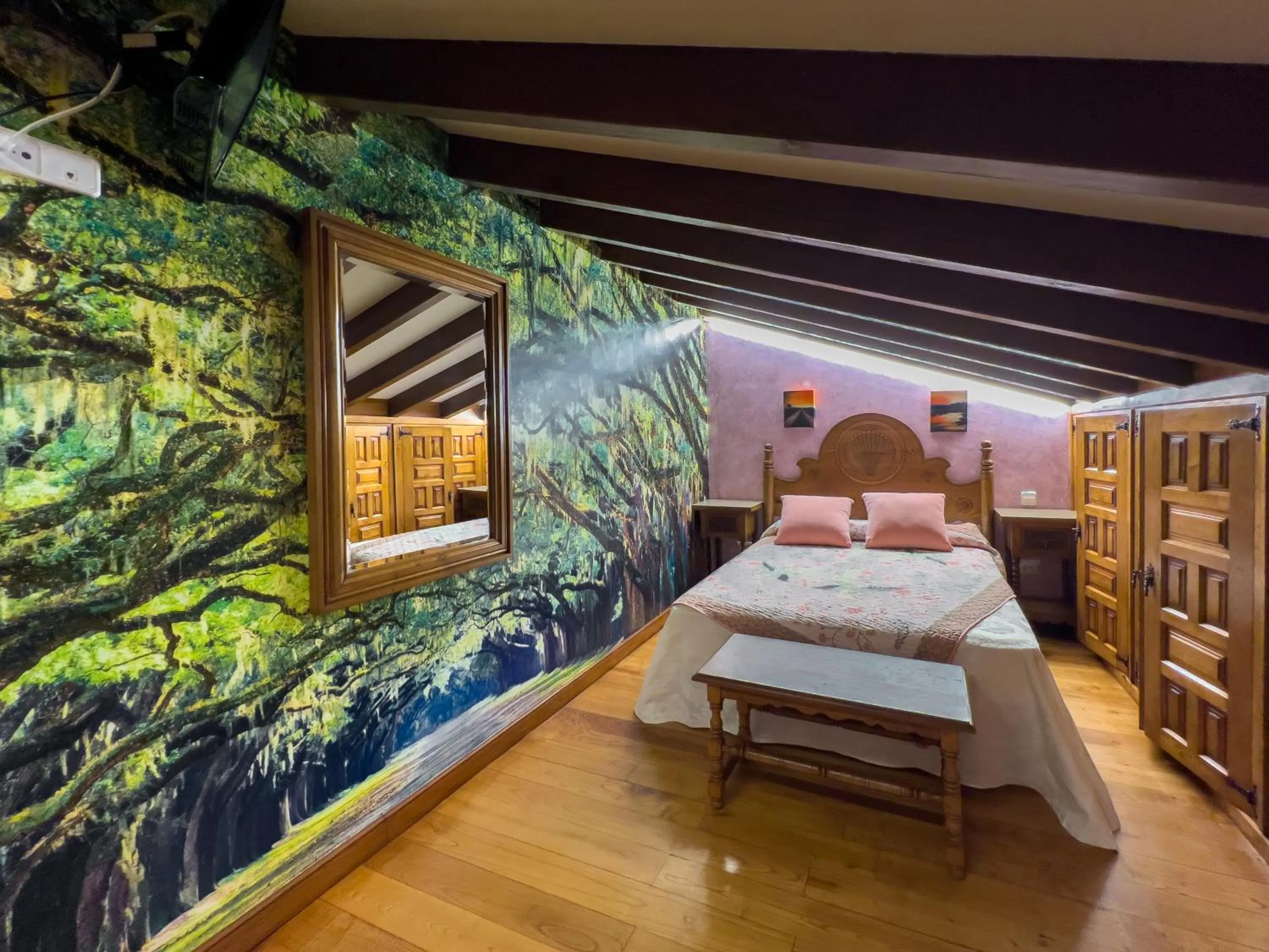 Bed in Posada Araceli