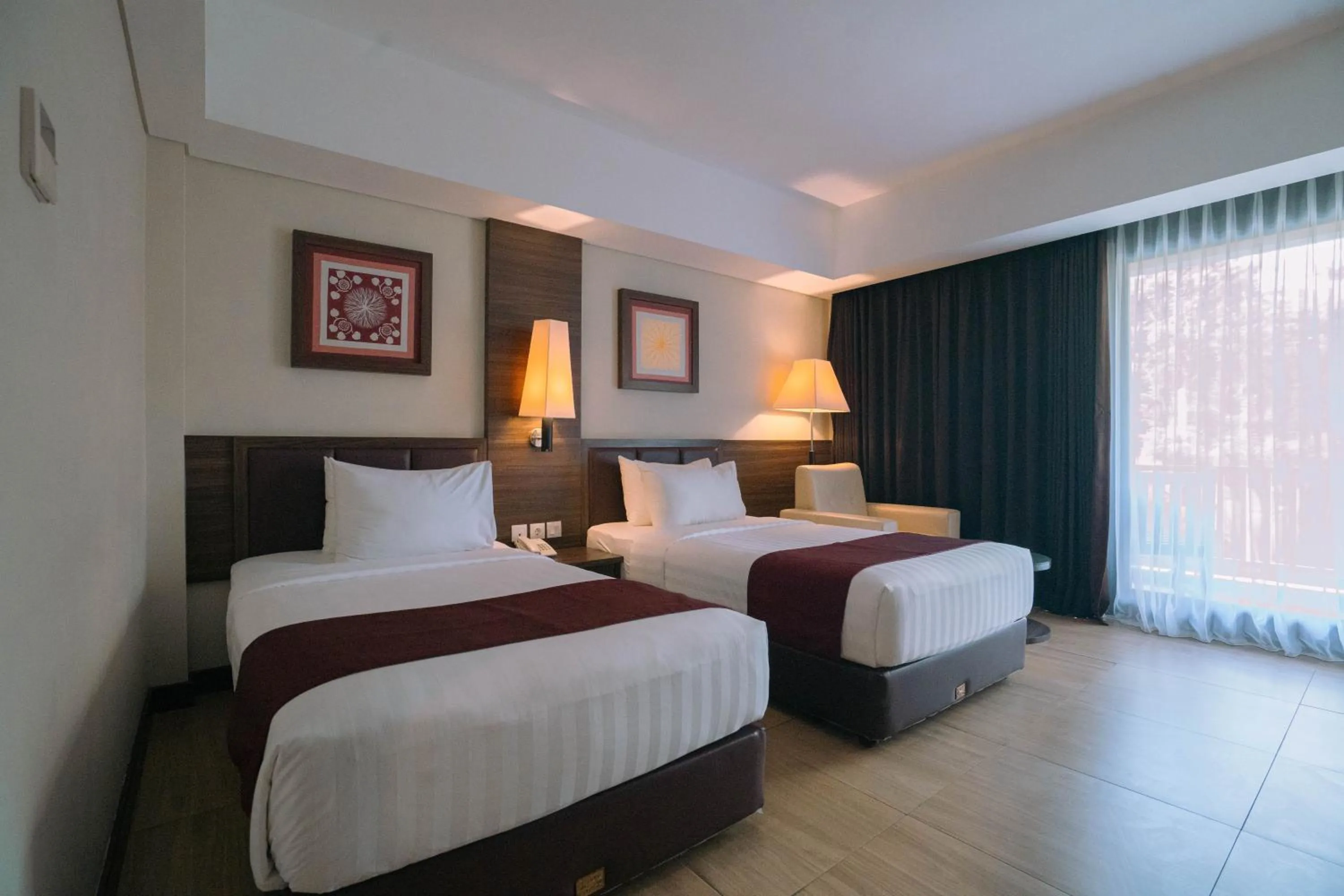 Bed in Pandawa Hill Resort