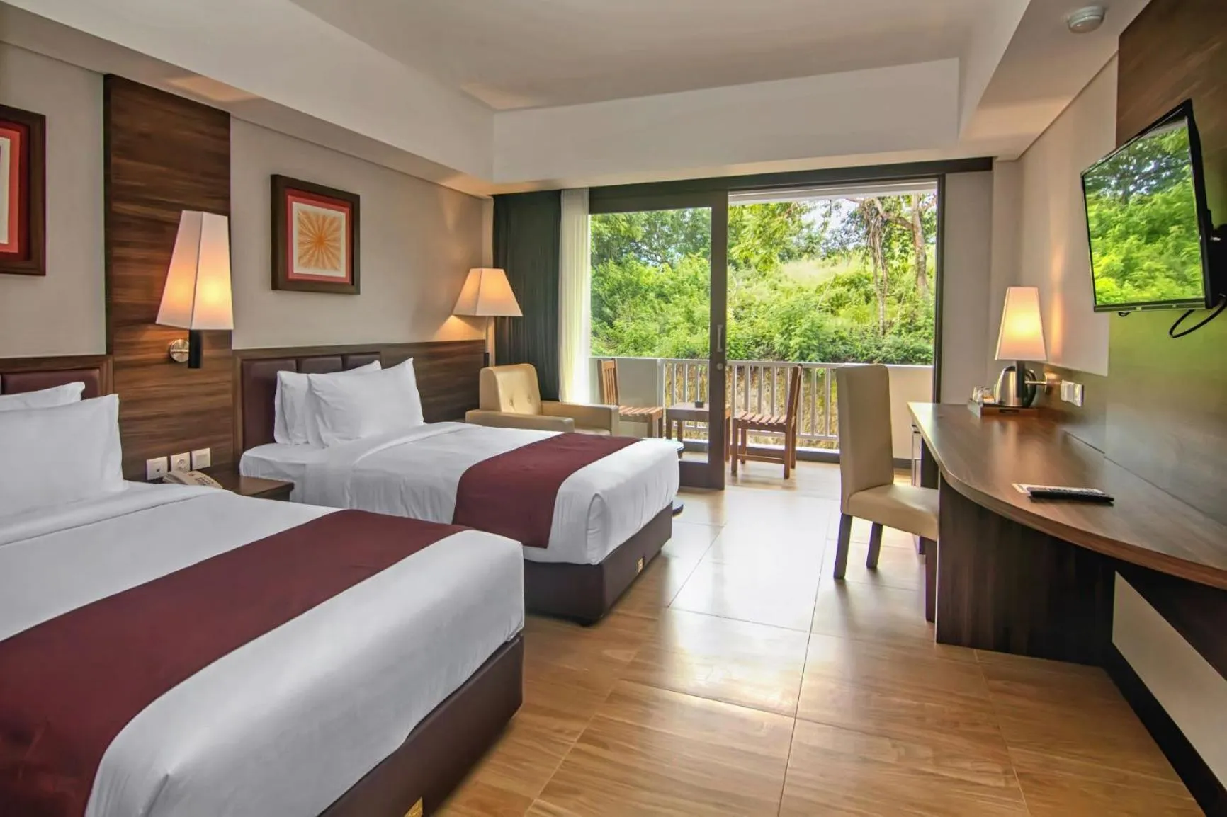 Bed in Pandawa Hill Resort