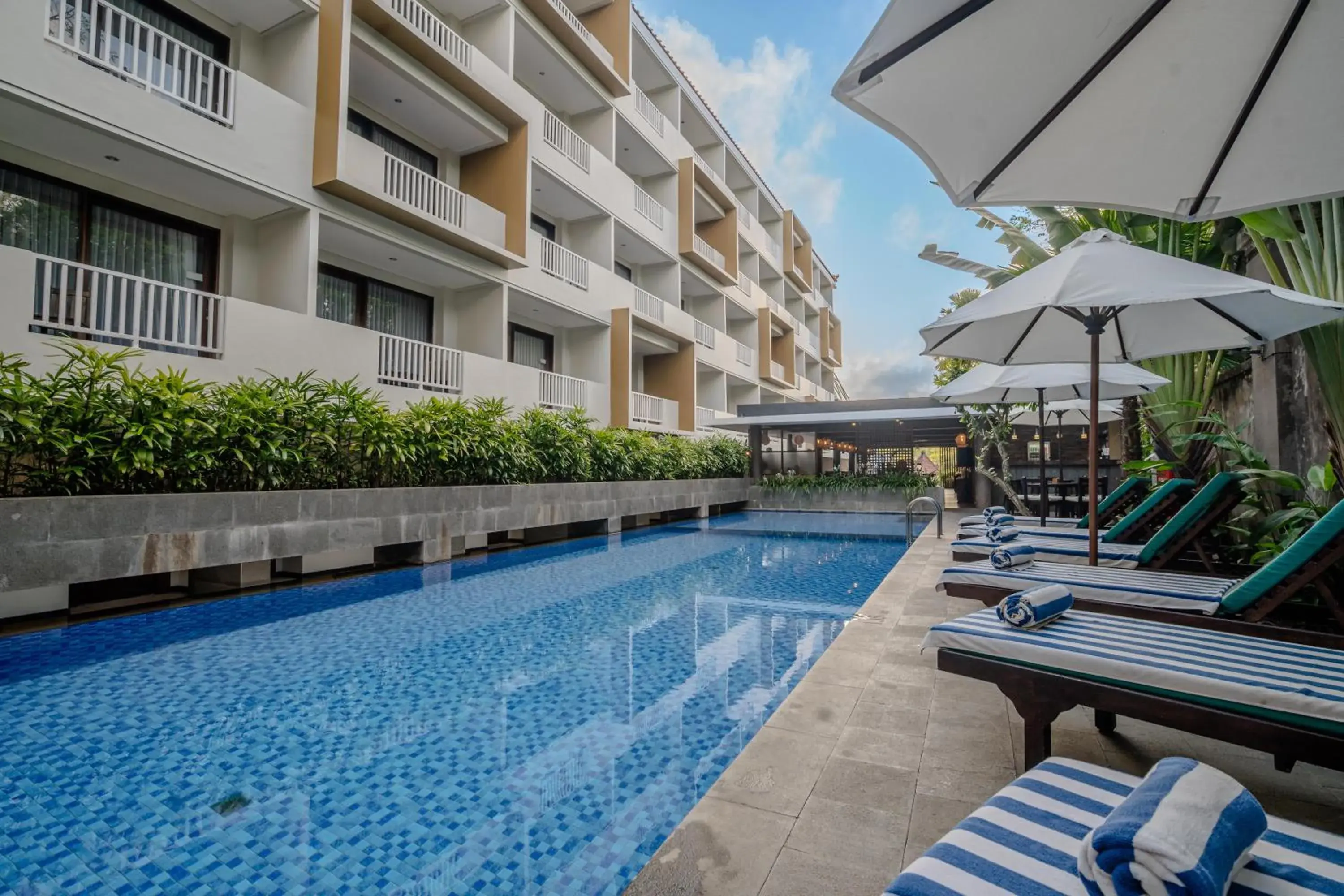 Pool view in Pandawa Hill Resort Pool view in Pandawa Hill Resort
