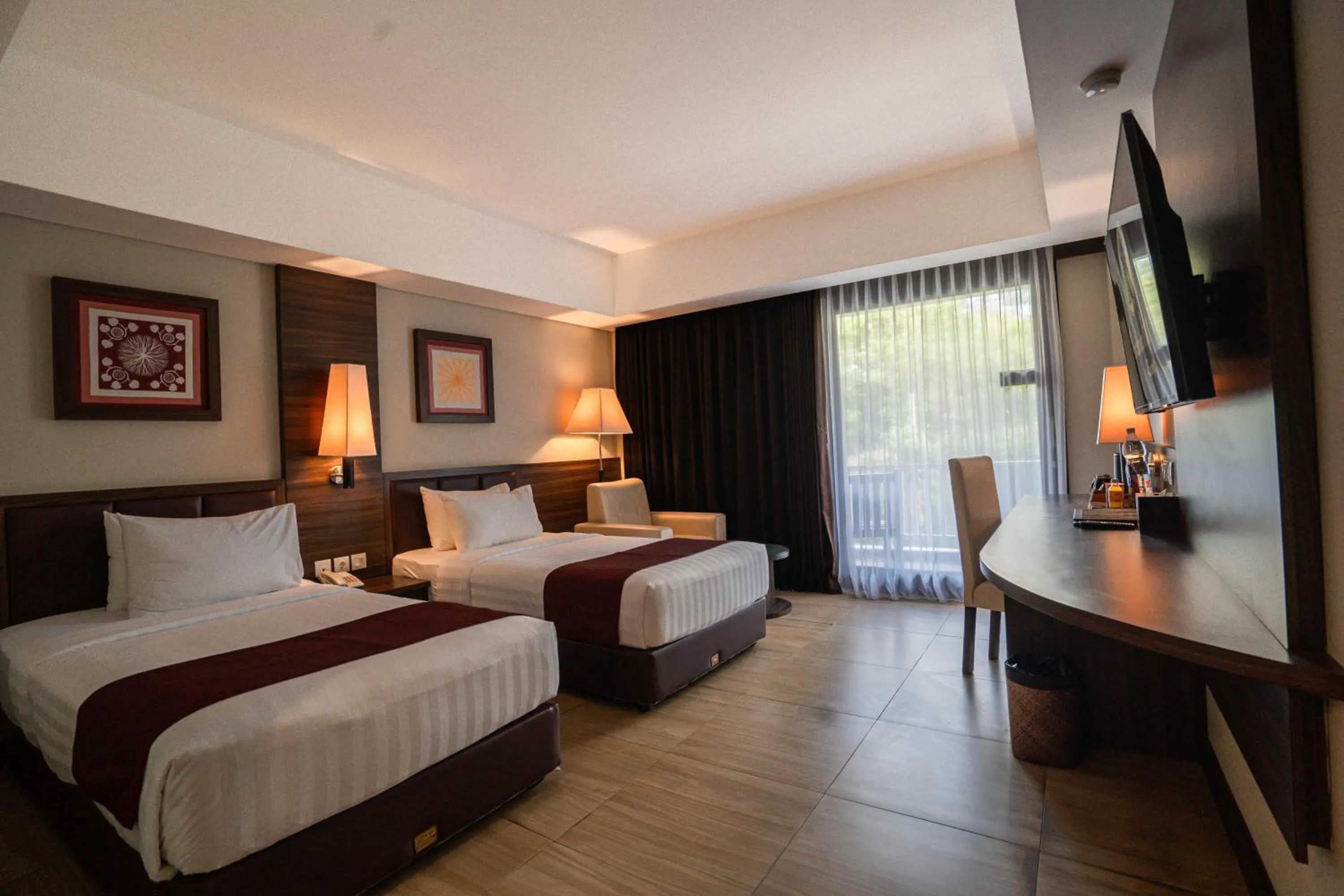 Bed in Pandawa Hill Resort